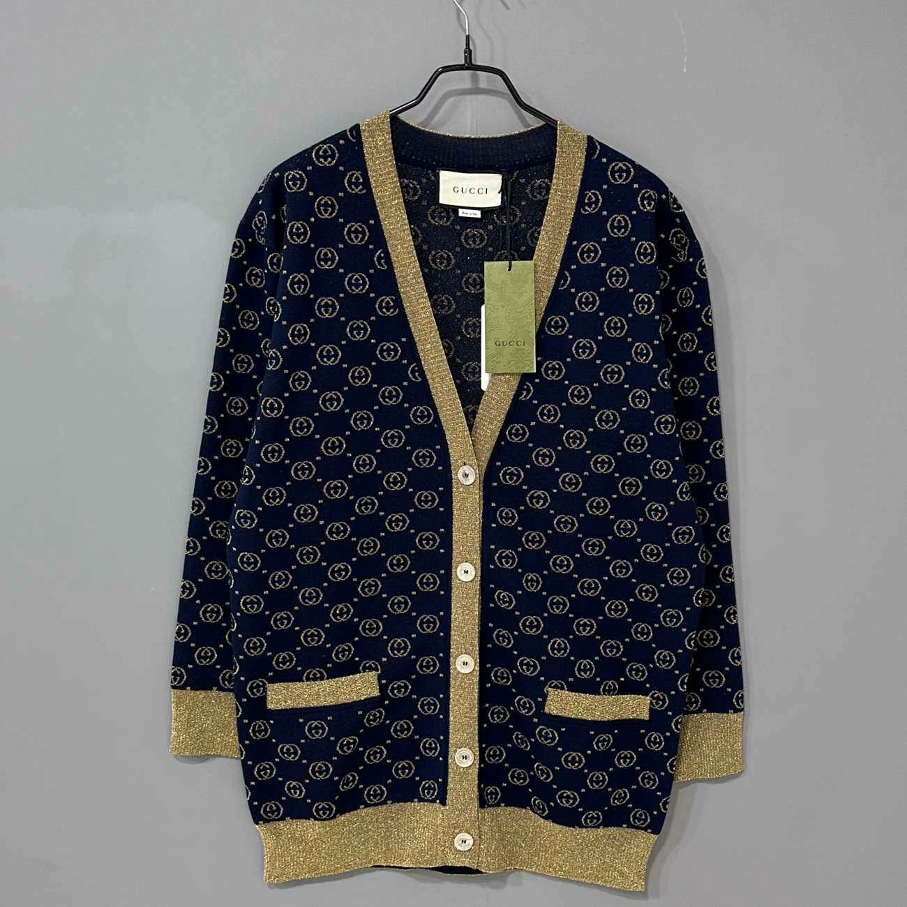 Gucci Gucci Gold Sweater S Women Size S / US 4 / IT 40 - 1 Thumbnail