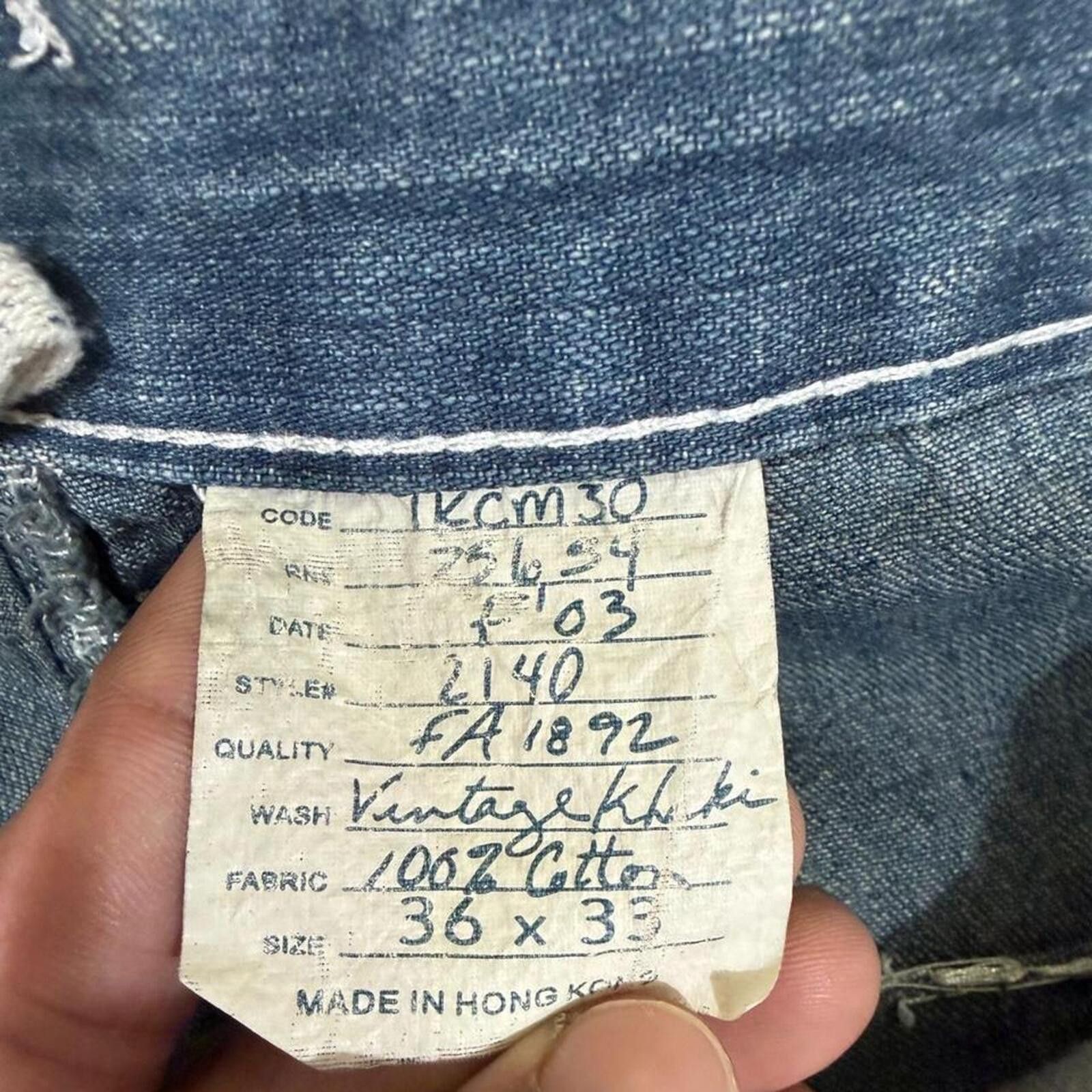 Abercrombie & Fitch Vintage Abercrombie & Fitch unique stiching denim jeans Size 32" / US 10 / IT 46 - 7 Thumbnail