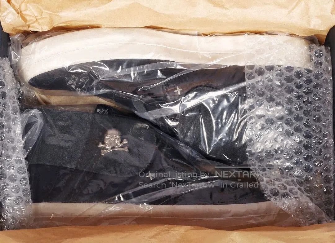 Visvim Black High-Top Sneakers with Skull Accent. Size US 11 / EU 44 - 8 Thumbnail