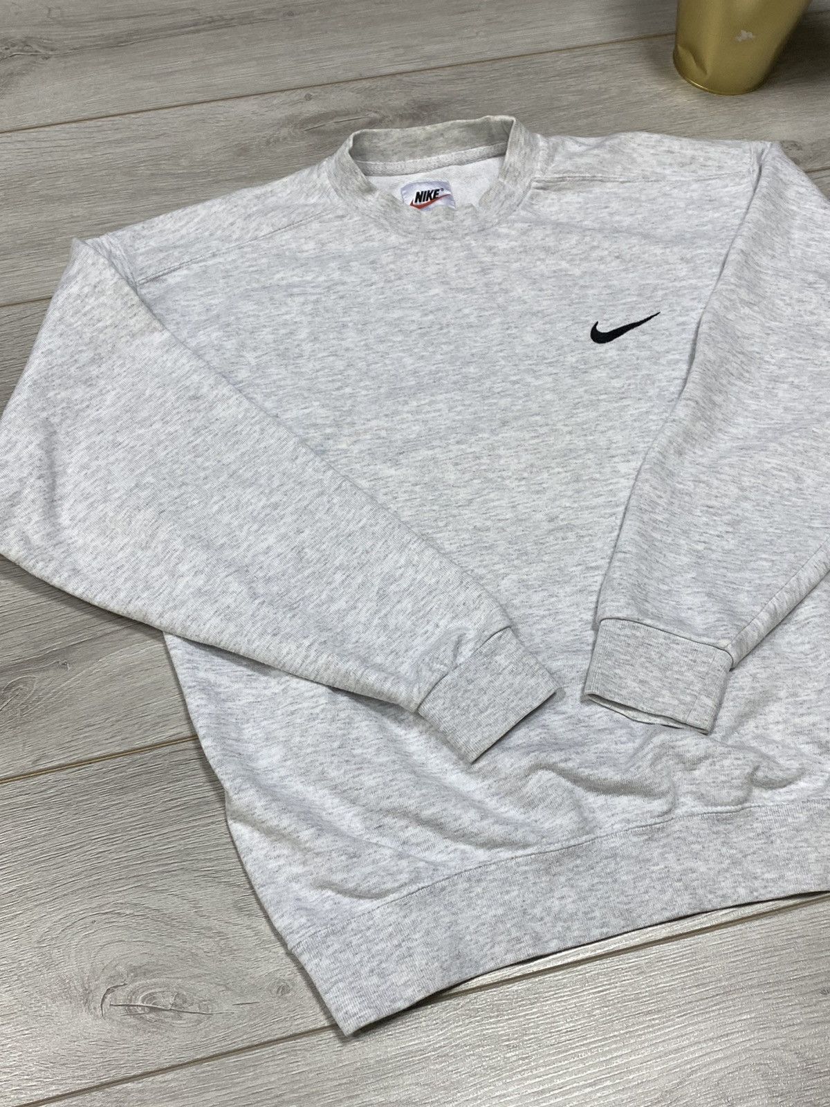 Nike Nike 1990 dead stock vintage swoosh boxy fit sweatshirt Size US M / EU 48-50 / 2 - 7 Thumbnail