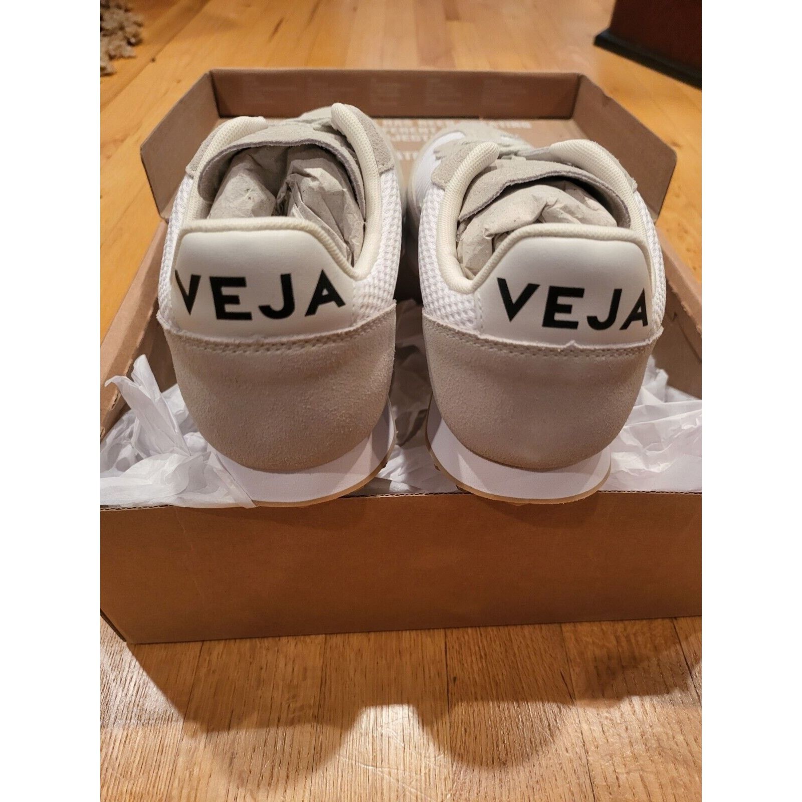 Veja Veja Rio Branco Alvomesh Color White Pierre Natural EUR 37 Size US 6 / IT 36 - 2 Thumbnail