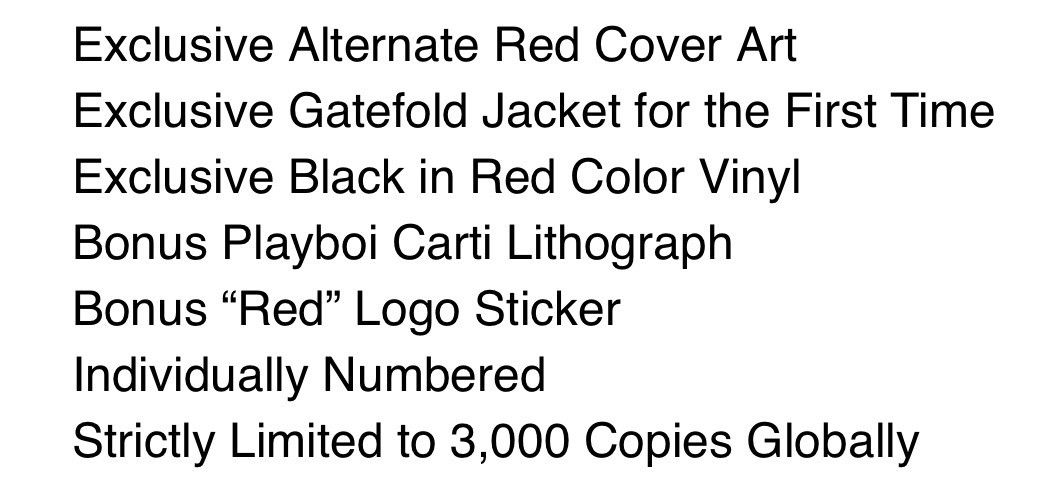 Playboi Carti Playboi Carti WLR IVC Vinyl Size ONE SIZE - 6 Thumbnail