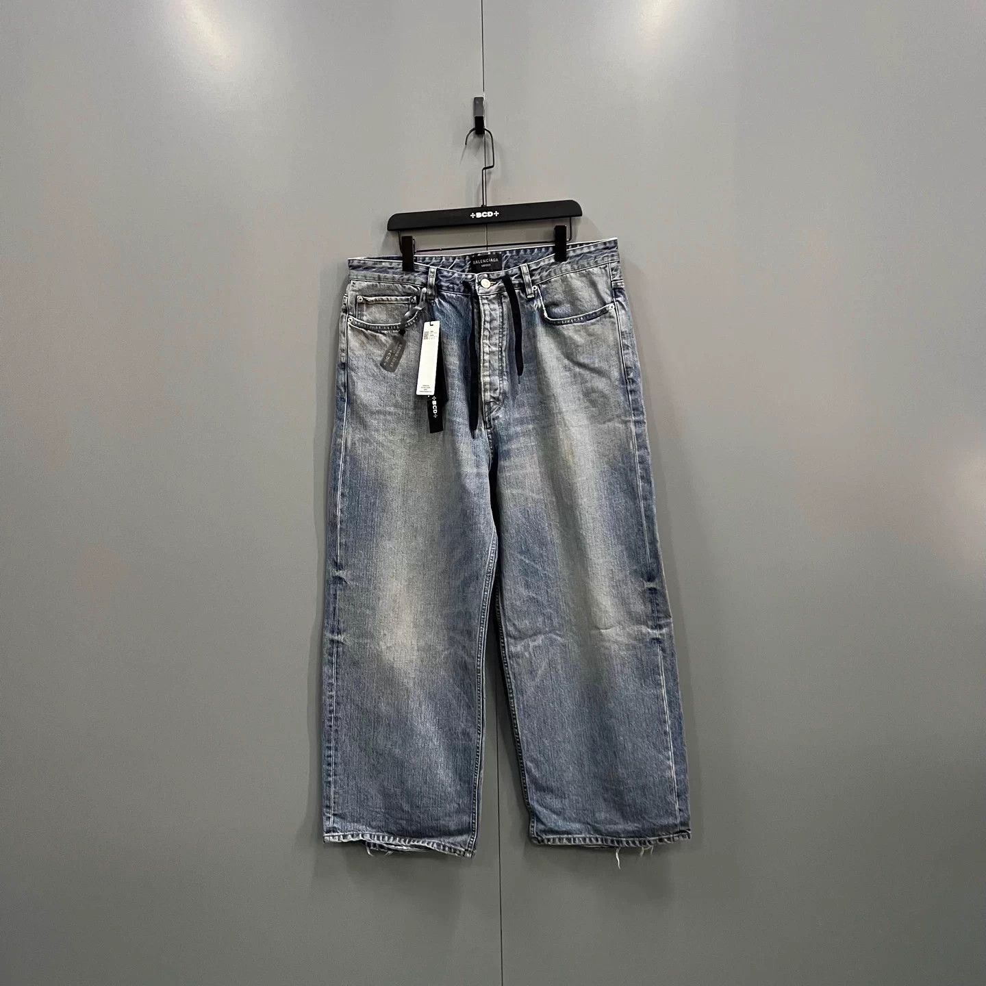 Balenciaga Balenciaga Washed Silhouette Jeans M Size US 33 - 1 Thumbnail
