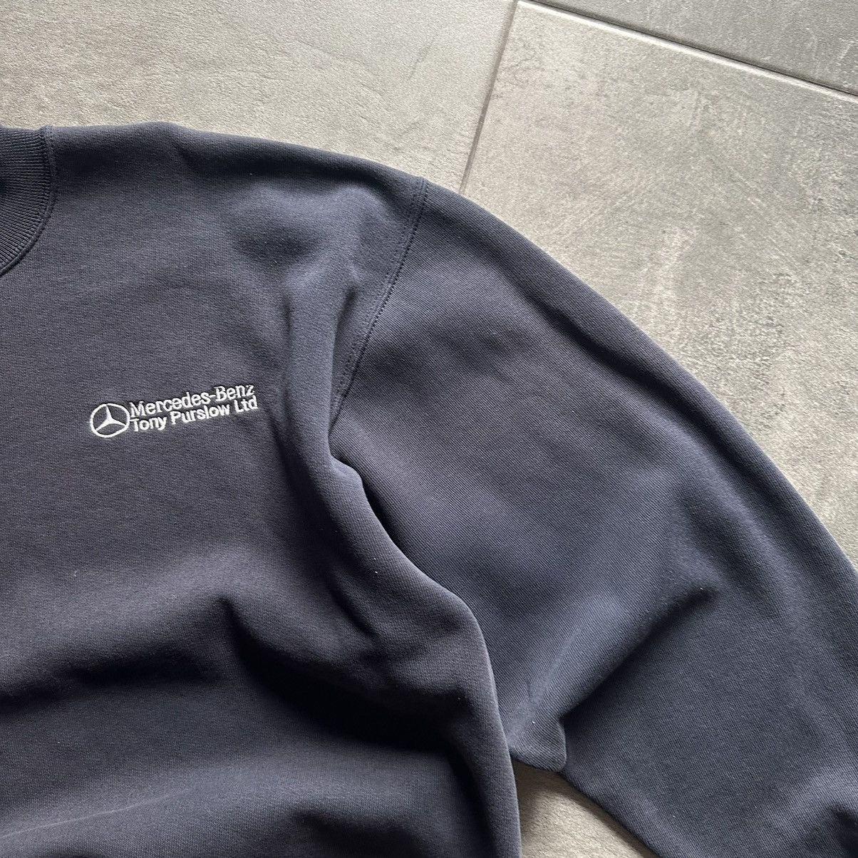 Mercedes-Benz × Vintage Vintage Mercedes-Benz Sweatshirt Small Logo Car Y2K 00s USA Size US L / EU 52-54 / 3 - 14 Thumbnail