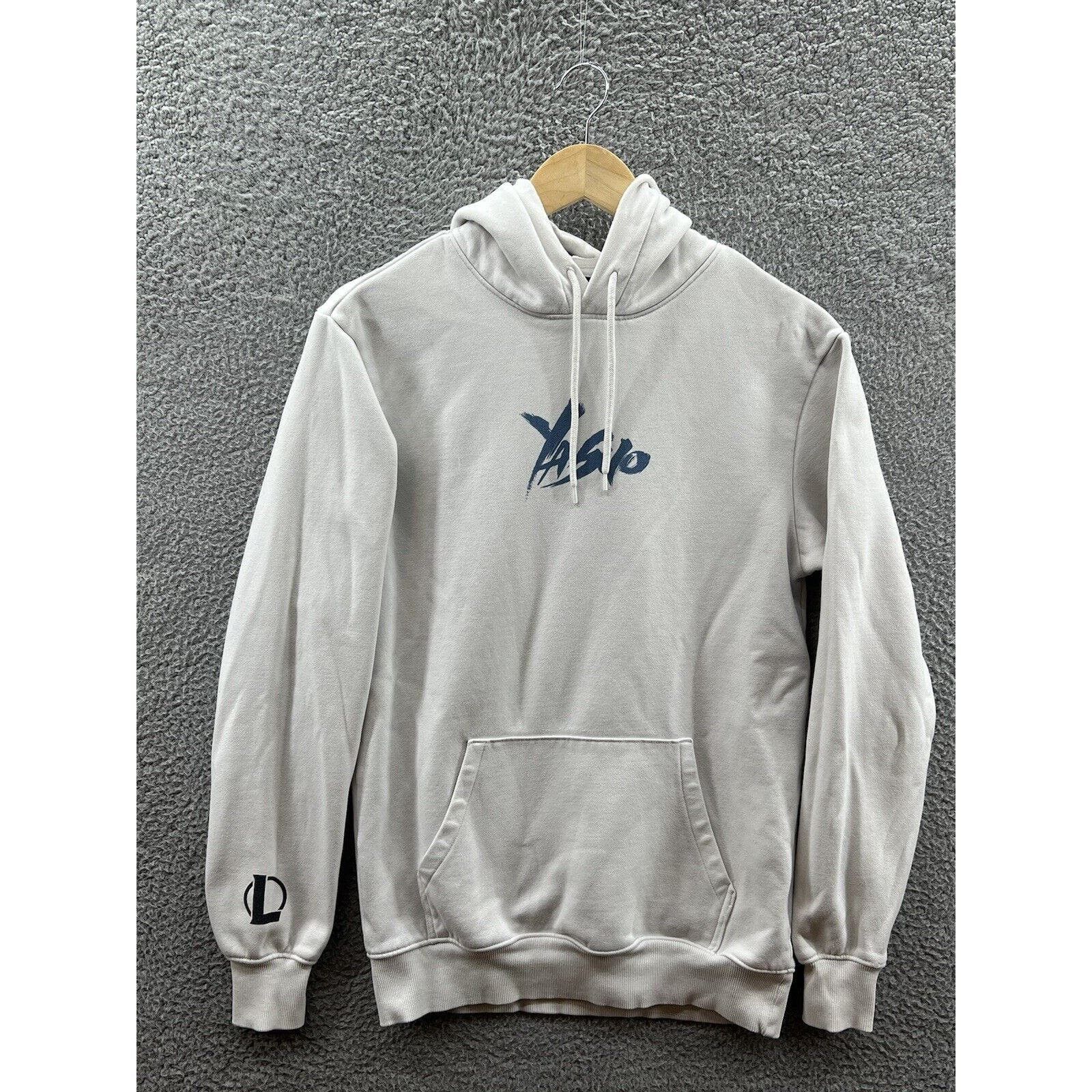 H&M Yasuo League Of Legends White Regular Fit Hoodie Small