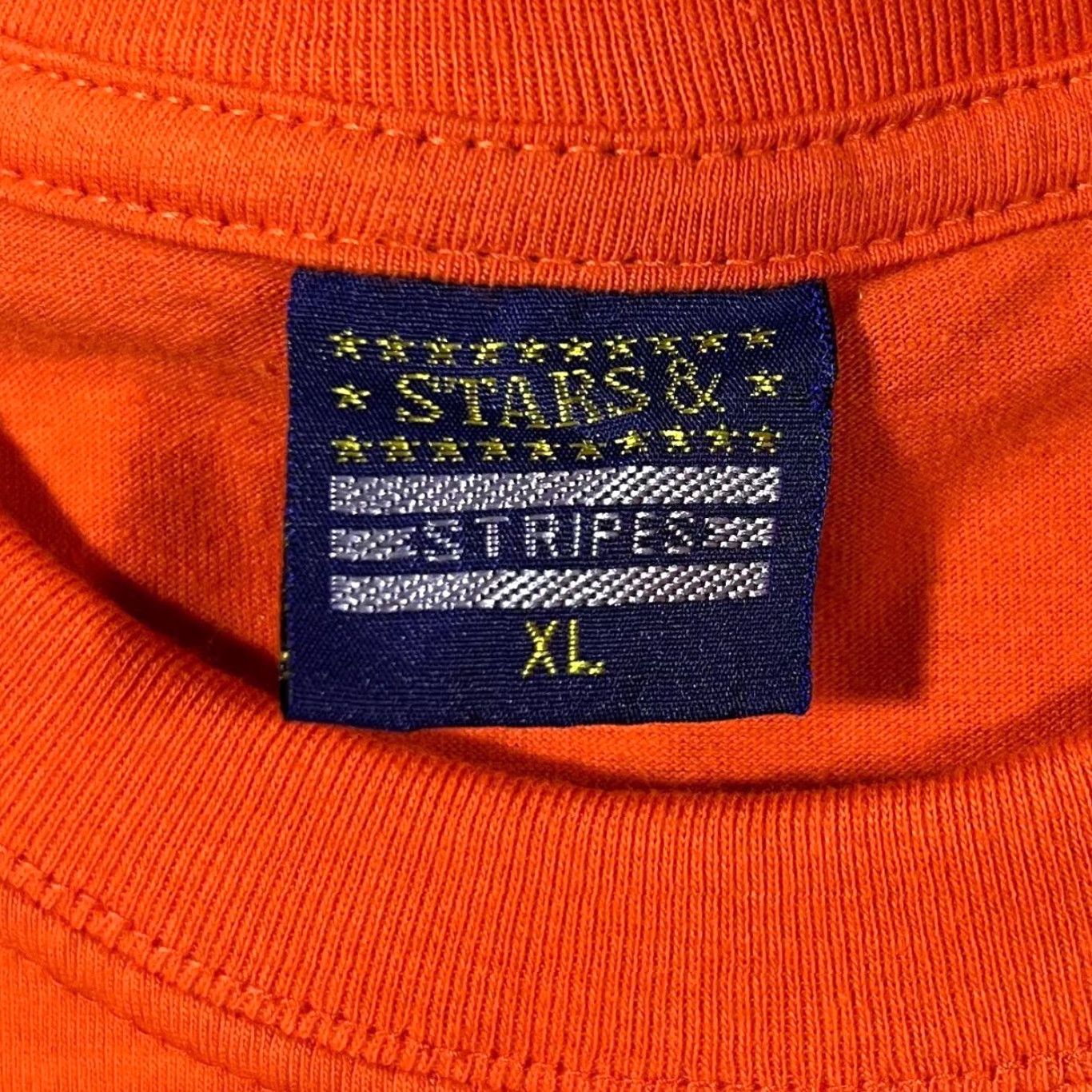 Vintage VINTAGE Clockwork Orange Kubrick Cult Movie Graphic Orange T-Shirt XL Men Short Sleeve 100% Cotton Stars & Stripes Size US XL / EU 56 / 4 - 3 Thumbnail