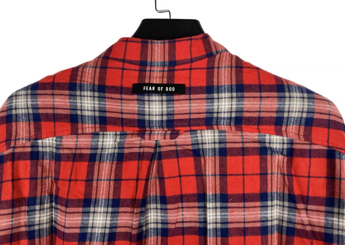 Fear of God Fear Of God 5th Plaid Long Sleeve Henley Shirt J31 Size US M / EU 48-50 / 2 - 4 Thumbnail