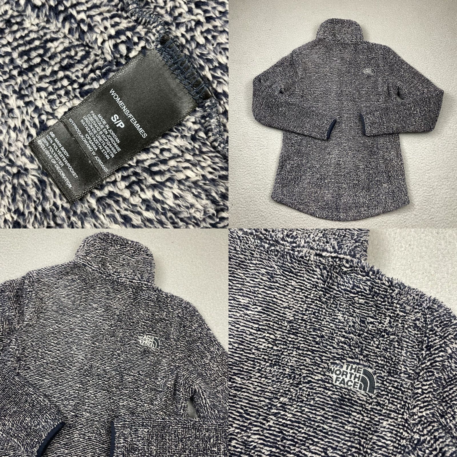 The North Face VINTAGE The North Face Osito 2 Jacket Womens S Blue Fleece Full-Zip Long Sleeve Size S / US 4 / IT 40 - 8 Thumbnail