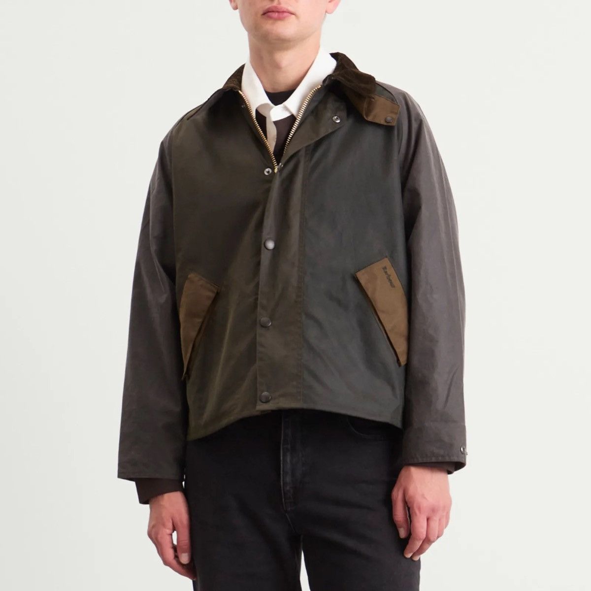 Barbour Barbour Patchwork Transport Wax Jacket Size 38 (OS-M / L) Size US M / EU 48-50 / 2 - 5 Thumbnail