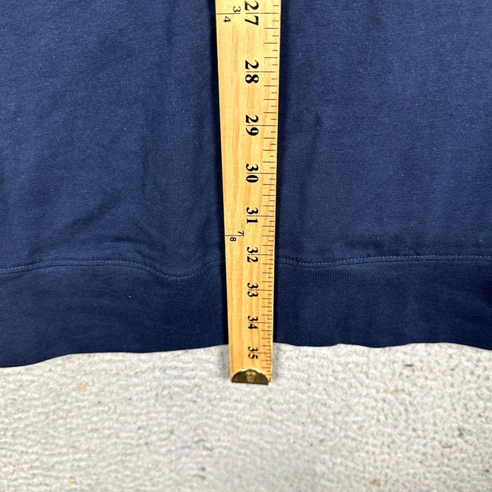 Vintage Shaquille O'Neal XLG Polo Shirt Mens 2XLT Blue Solid Long Sleeve 1/4 Zip Casual Business Baggy & Tall Mens Size US XXL / EU 58 / 5 - 6 Thumbnail