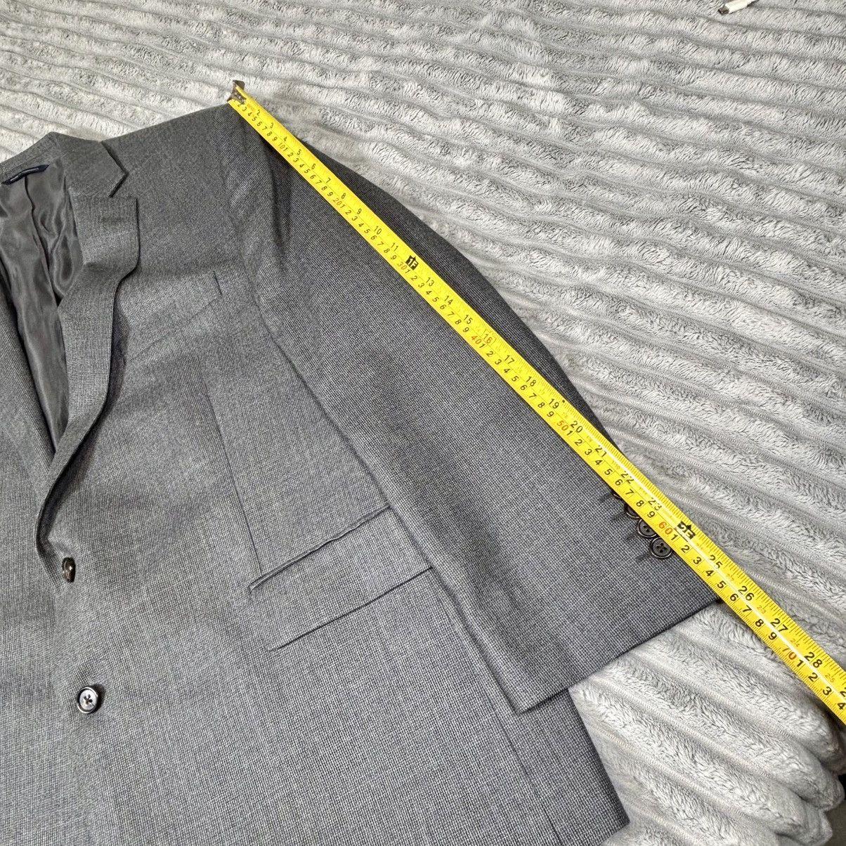 Ralph Lauren Ralph Lauren Sport Coat Men 48 R gray Houndstooth Silk Wool Size 48R - 9 Thumbnail