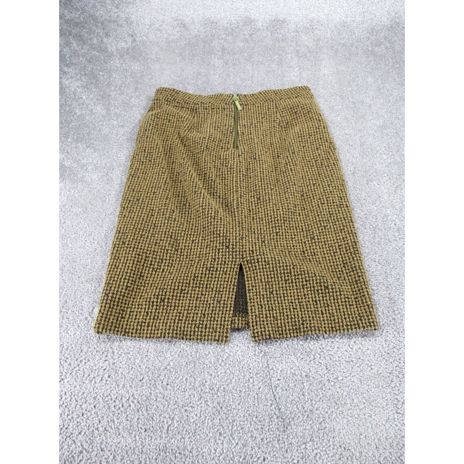 Michael Kors VINTAGE Michael Kors Pencil Skirt Women S Brown Cotton Blend Zipper Knee Length Straight & Pencil 90s/Multi-Occasion Mens? Womens Size 28" / US 6 / IT 42 - 7 Thumbnail