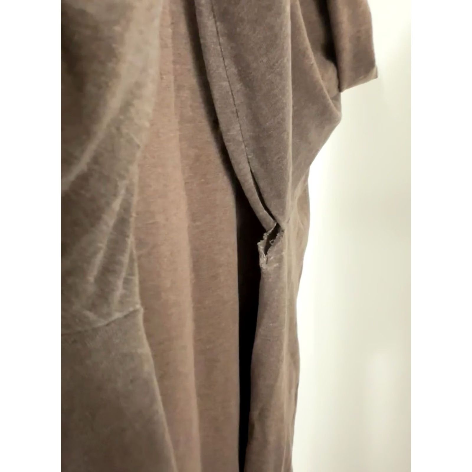 Jerzees VTG Jerzees T-Shirt Long Sleeve XL Brown Distressed Worn Blank Gradient Sun Faded 90s Style Mens XL Size US XL / EU 56 / 4 - 7 Thumbnail