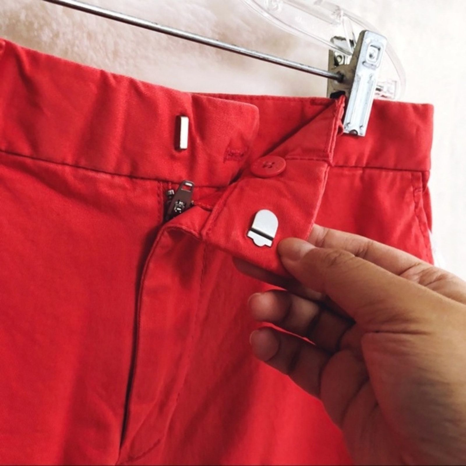 Gap GAP Raspberry Slim City Crop Pants Size 24" / US 00 / IT 34 - 8 Thumbnail