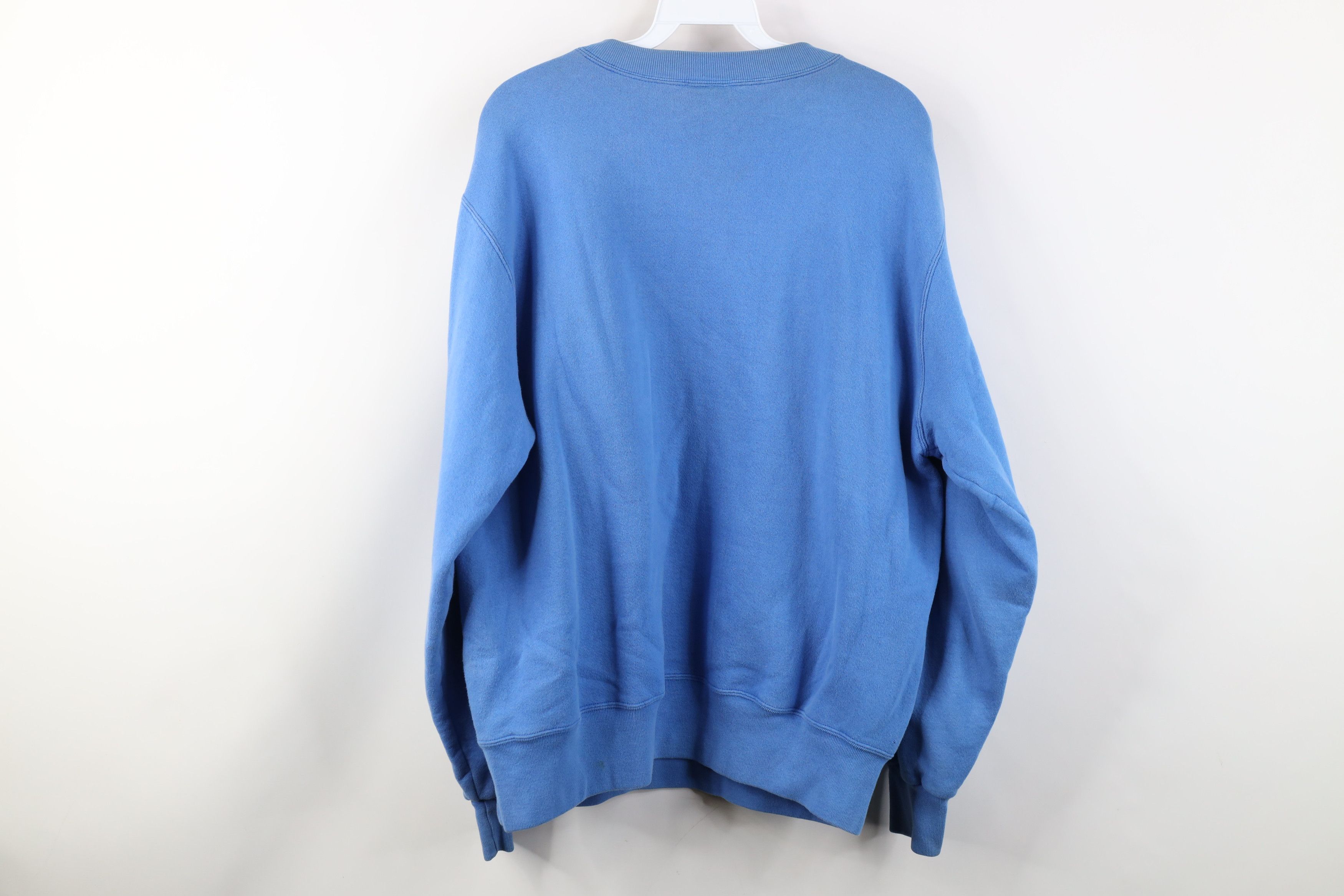 Champion Vintage 90s Champion Spell Crewneck Sweatshirt Light Blue Size US XL / EU 56 / 4 - 12 Thumbnail