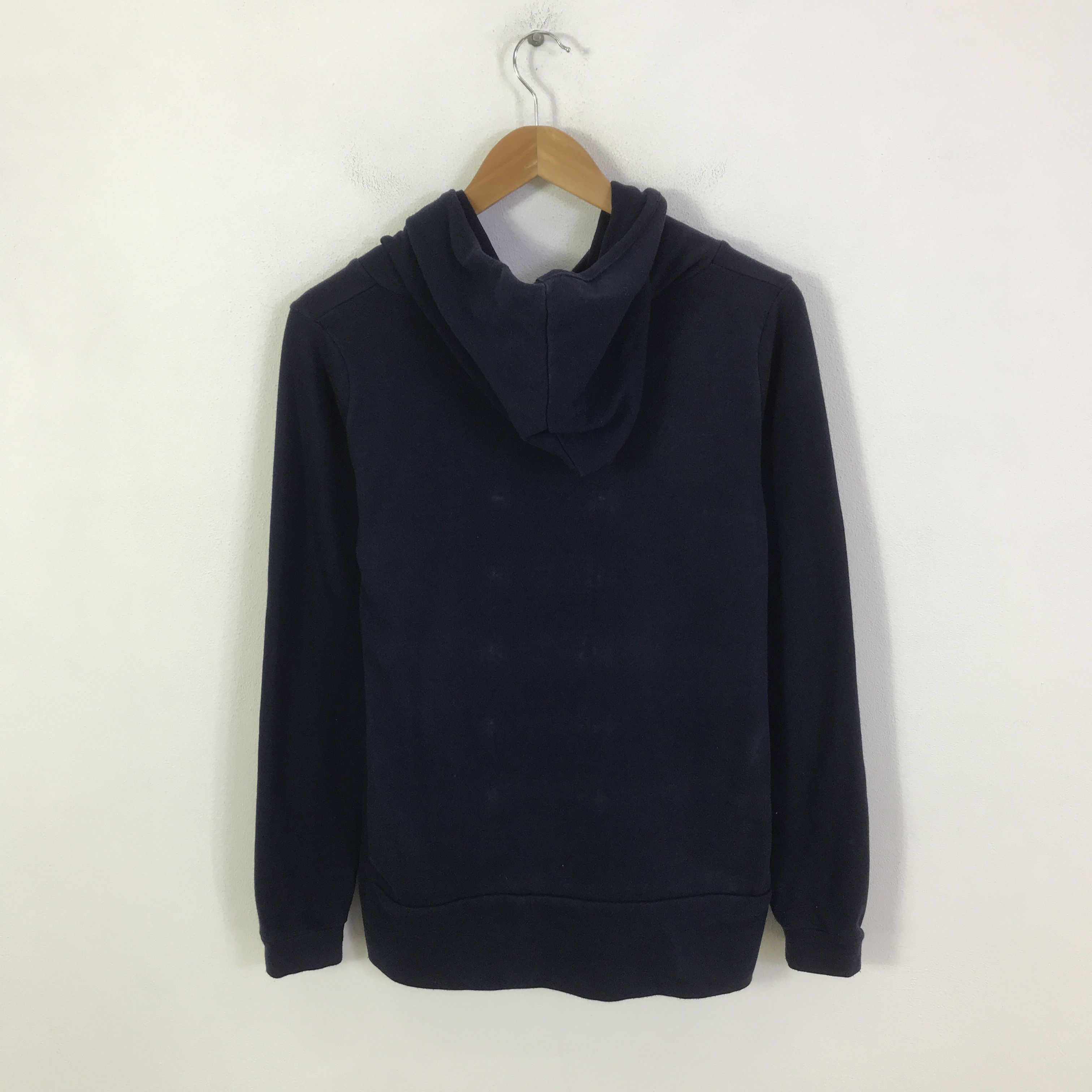 Japanese Brand healher Navy hoodie Sweatshirt K112B15 Size US S / EU 44-46 / 1 - 3 Thumbnail