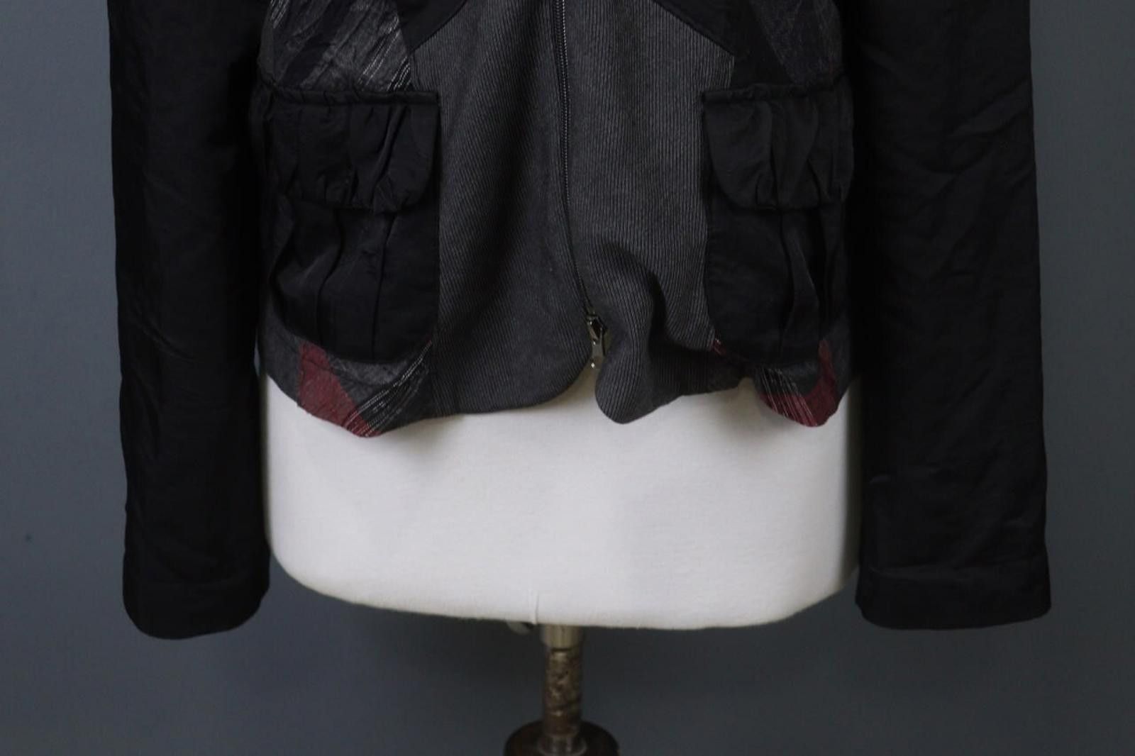 Allsaints AllSaints Multicolor Wool Notch Lapel Basic Jacket Size 10 Size L / US 10 / IT 46 - 3 Thumbnail