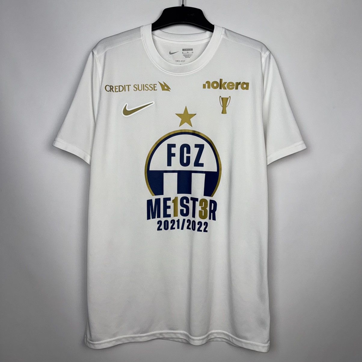 Nike ZURICH 2021/22 CHAMPIONS SPECIAL FOOTBAL SHIRT SOCCER JERSEY Size US XL / EU 56 / 4 - 1 Thumbnail