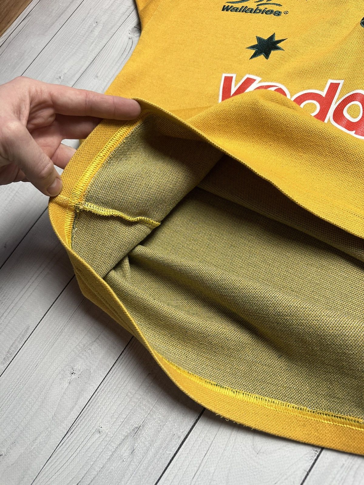 Canterbury of New Zealand × Vintage Vintage Australia rugby jersey Canterbury Vodafone size M Size US M / EU 48-50 / 2 - 6 Thumbnail