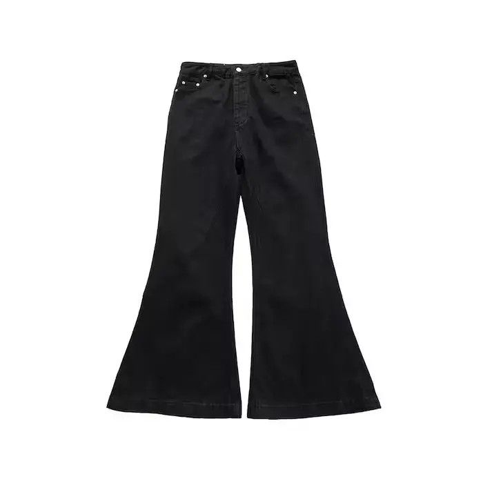 Japanese Brand × Jean Black Flare jeans Size US 30 / EU 46 - 2 Thumbnail