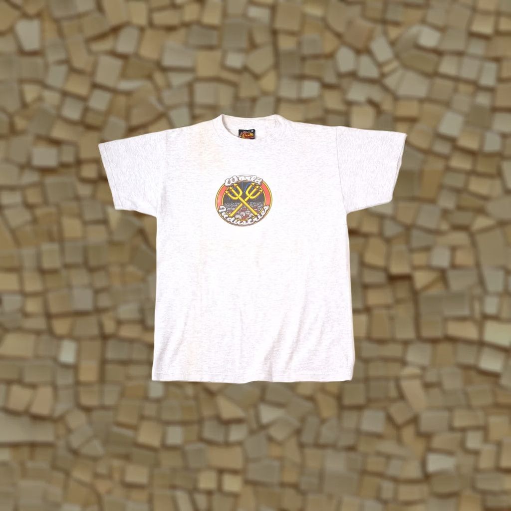 World Industries World Industries Vintage Skateboard SB T-Shirt Mens Size M Silver USA Made in USA Size US M / EU 48-50 / 2 - 1 Thumbnail