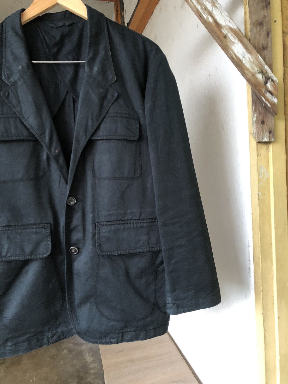 Gap Gap Military Style Pocket Blazer Jacket Like Yohji Yamamoto Size US L / EU 52-54 / 3 - 5 Thumbnail
