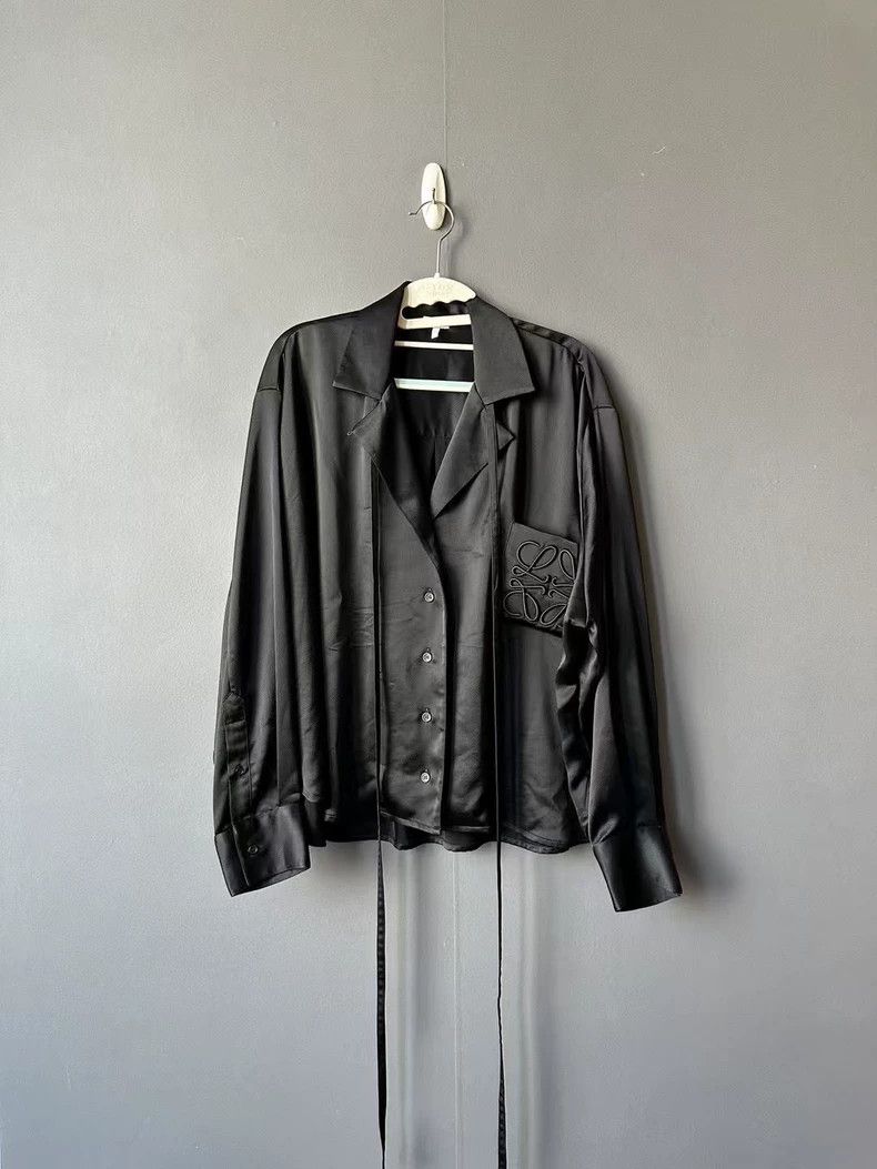 Loewe LOEWE Silk logo shirt Size XS / US 0-2 / IT 36-38 - 1 Thumbnail