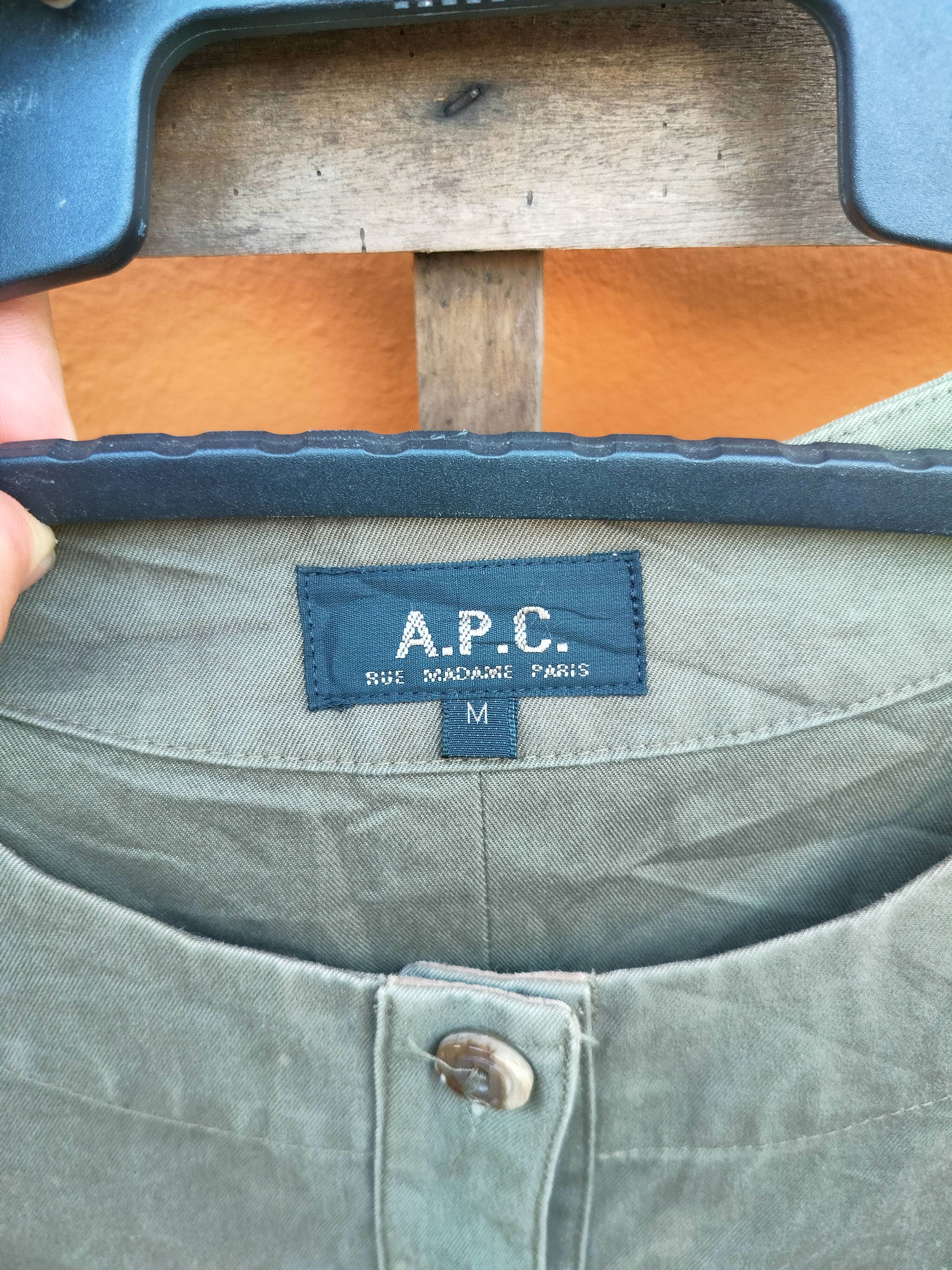 A.P.C. A.P.C BUTTON UP SHIRT Size M / US 6-8 / IT 42-44 - 6 Thumbnail