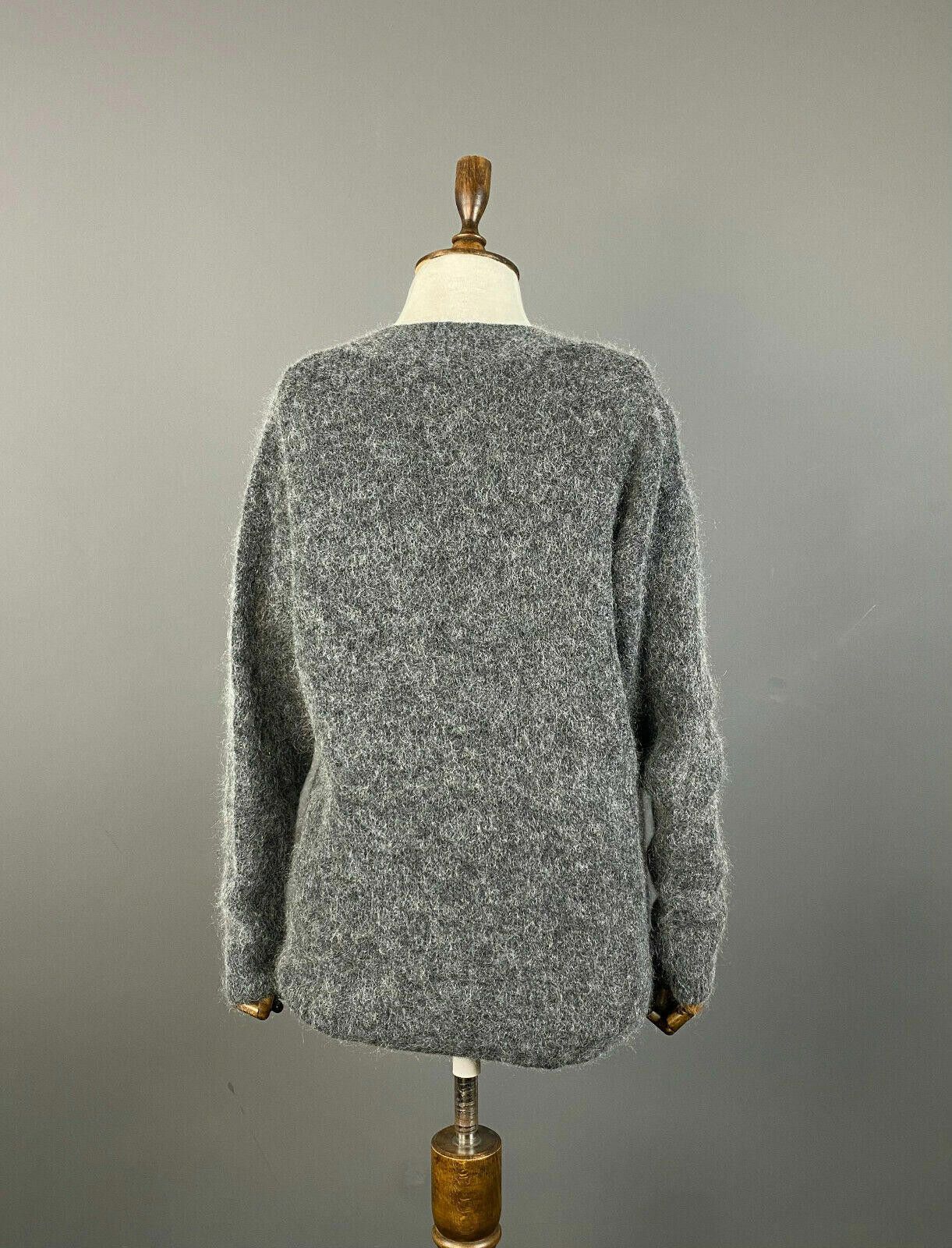 Gianni Valentino Ladies Ganni Grey V-Neck Mohair Wool Sweater Size XS Size XS / US 0-2 / IT 36-38 - 7 Thumbnail