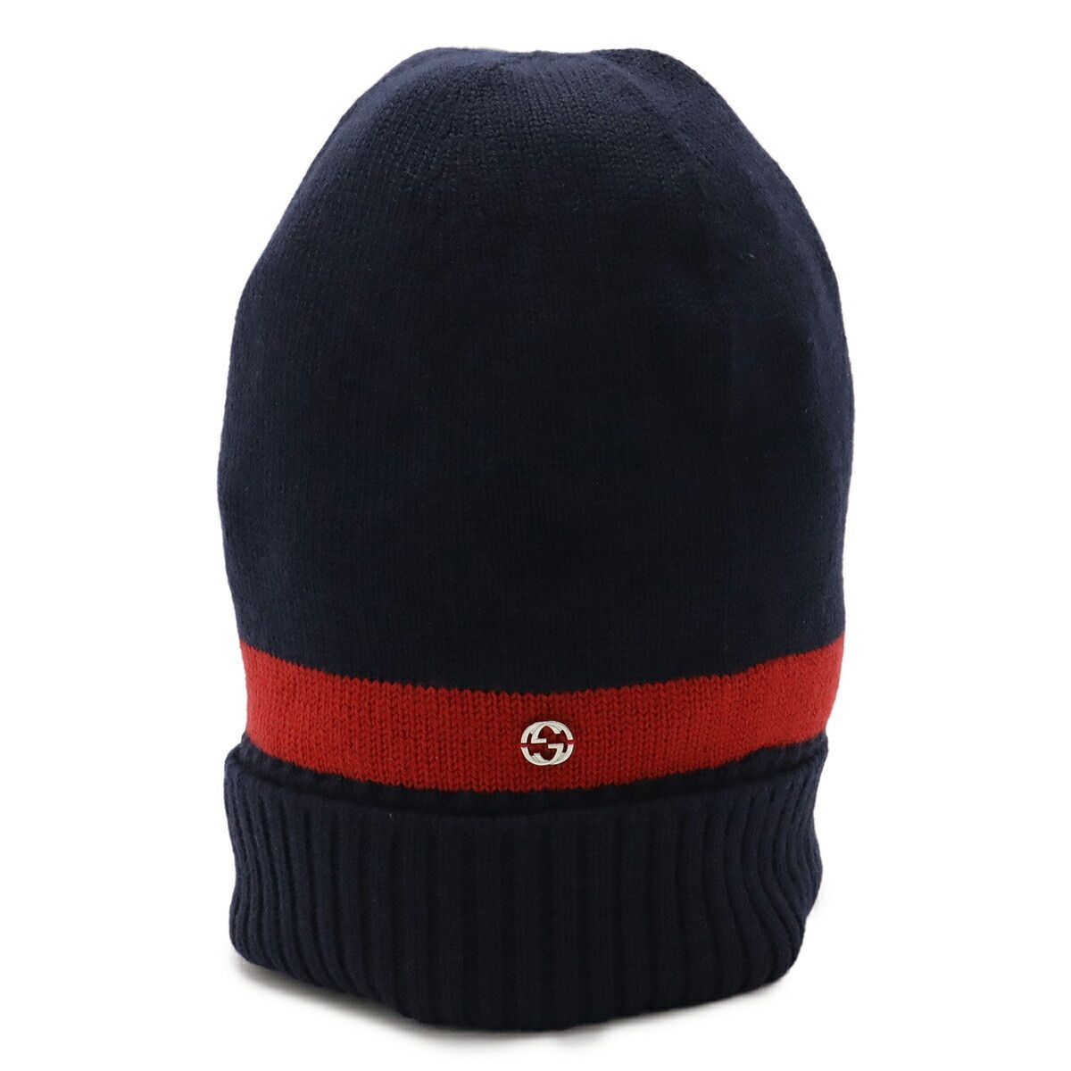 Gucci Gucci Gucci Interlocking G Wool Beanie Cotton Hats 494598 DUTY FREE for USA Size ONE SIZE - 1 Thumbnail