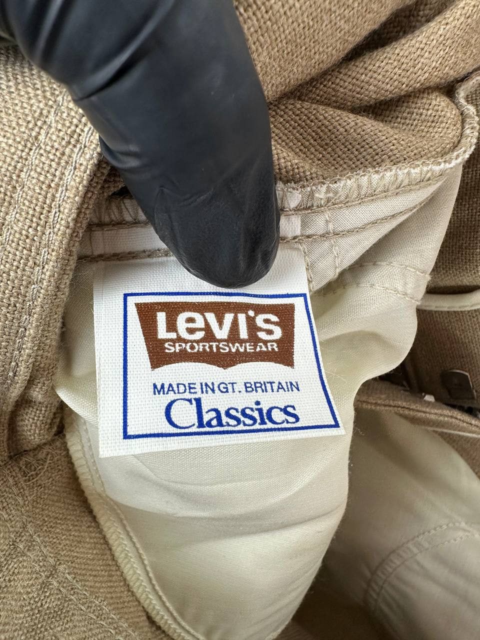 Levi's Vintage Clothing Levi’s Sportswear 80s Classics Made in GB Trousers Pants Size US 36 / EU 52 - 18 Thumbnail