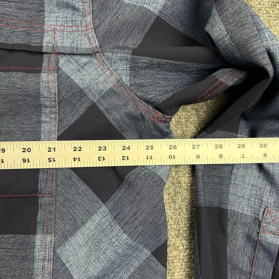 The Territory Ahead Territory Ahead Shirt Mens XL Check Button Up Double Pockets Size US XL / EU 56 / 4 - 4 Thumbnail