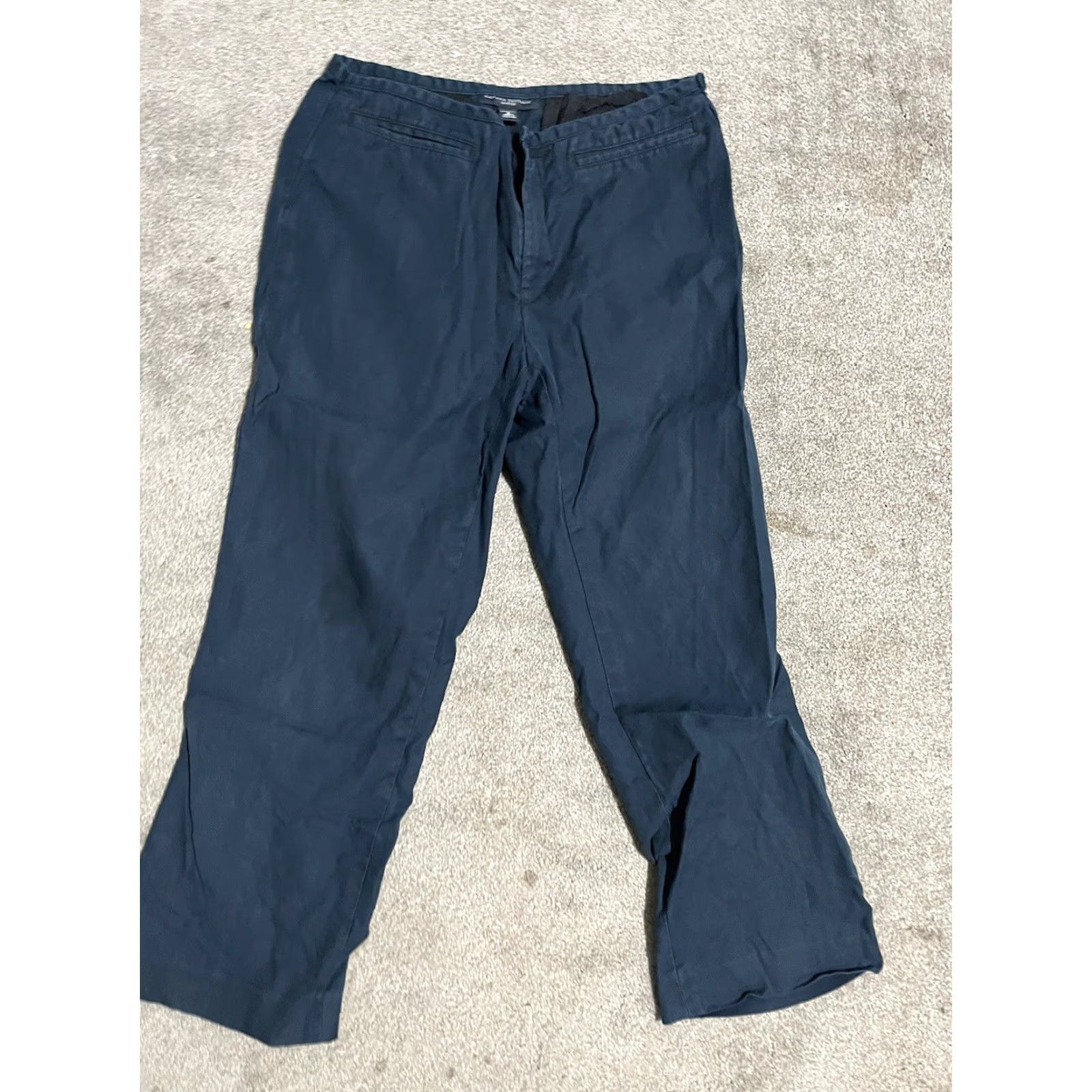Banana Republic Banana Republic Pants Womens 8 Black Crop Stretch Straight Leg Casual Capri Size 30" / US 8 / IT 44 - 2 Thumbnail