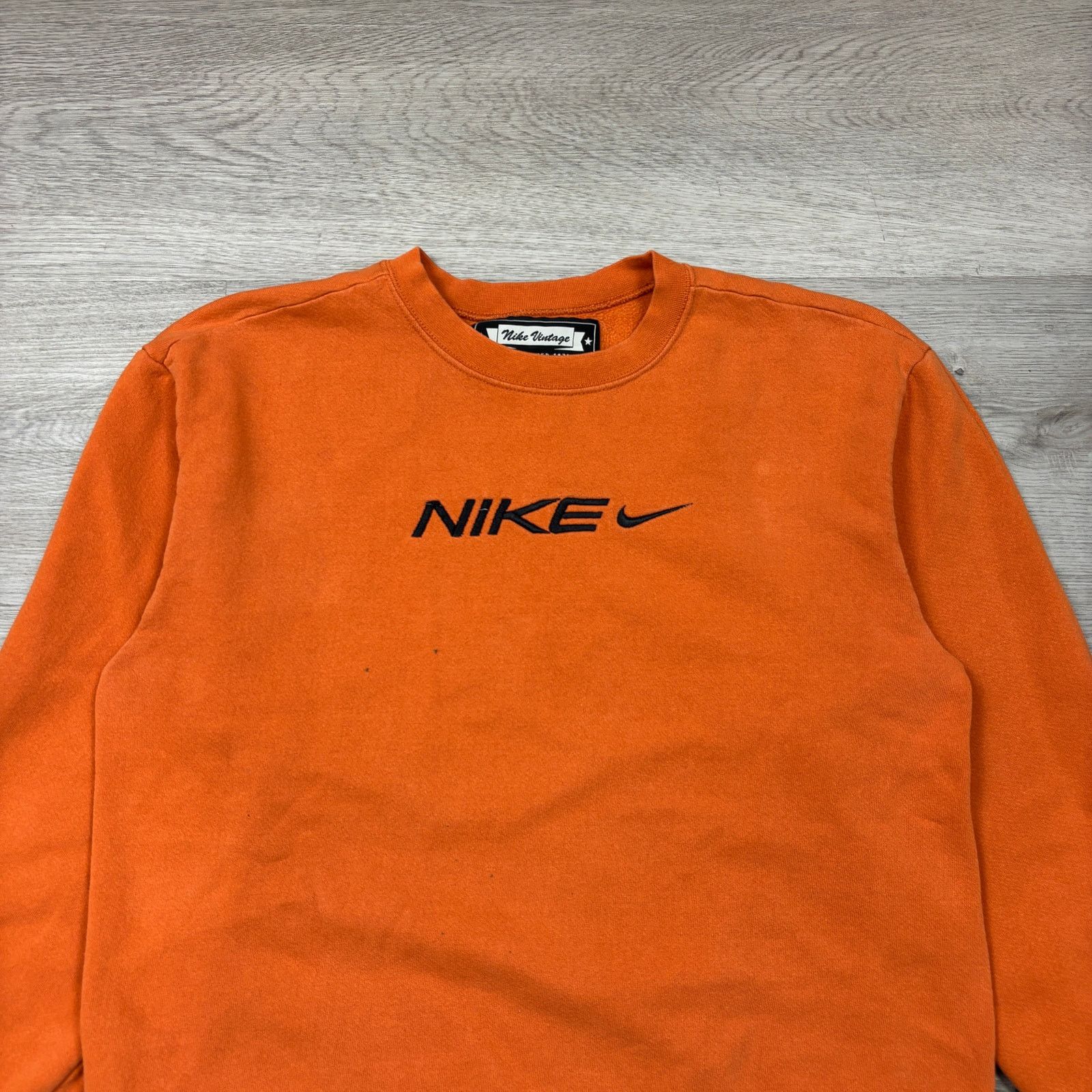 Nike × Vintage Nike Vintage 71 Center Swoosh Crew Sweatshirt Medium Y2K Size US M / EU 48-50 / 2 - 2 Thumbnail
