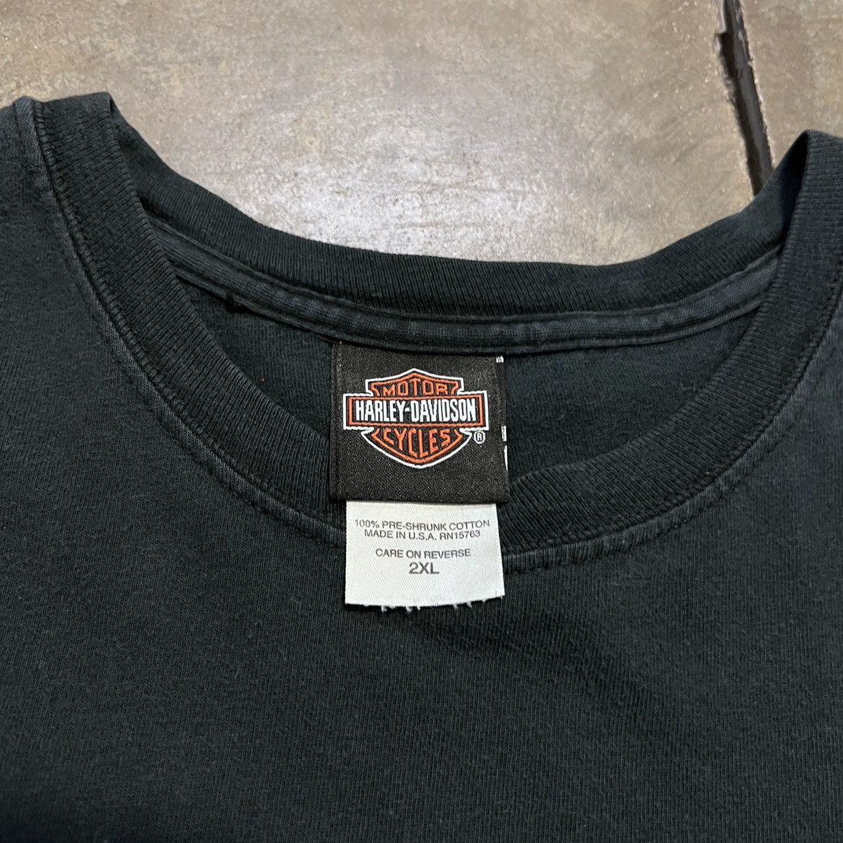 Harley Davidson × Vintage Vintage Harley Davidson Tshirt Motorcycle Biker Pocket Faded Size US XXL / EU 58 / 5 - 8 Thumbnail