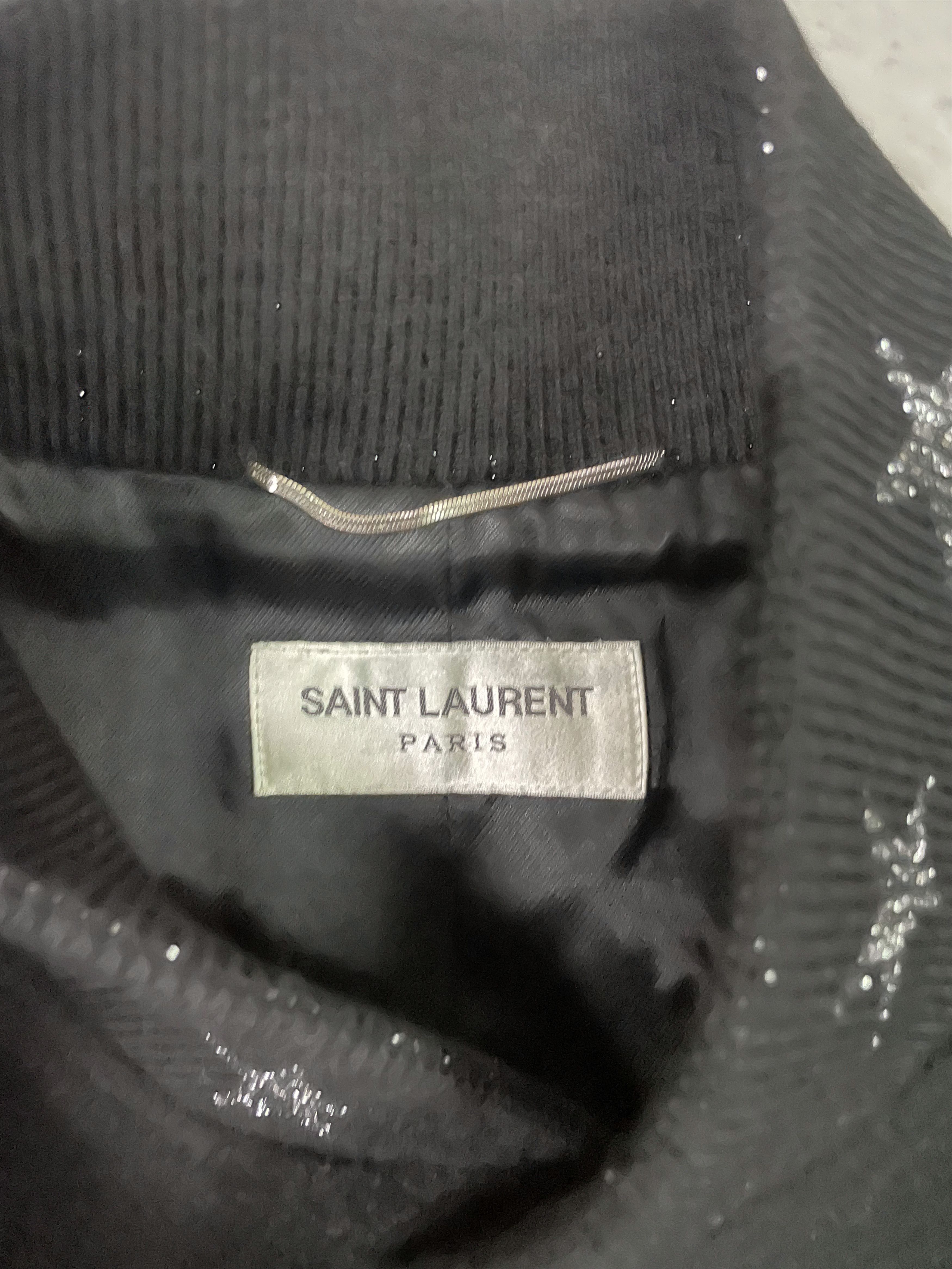 Saint Laurent Paris Saint Laurent Star Collar Leather Teddy Jacket Size US M / EU 48-50 / 2 - 5 Thumbnail