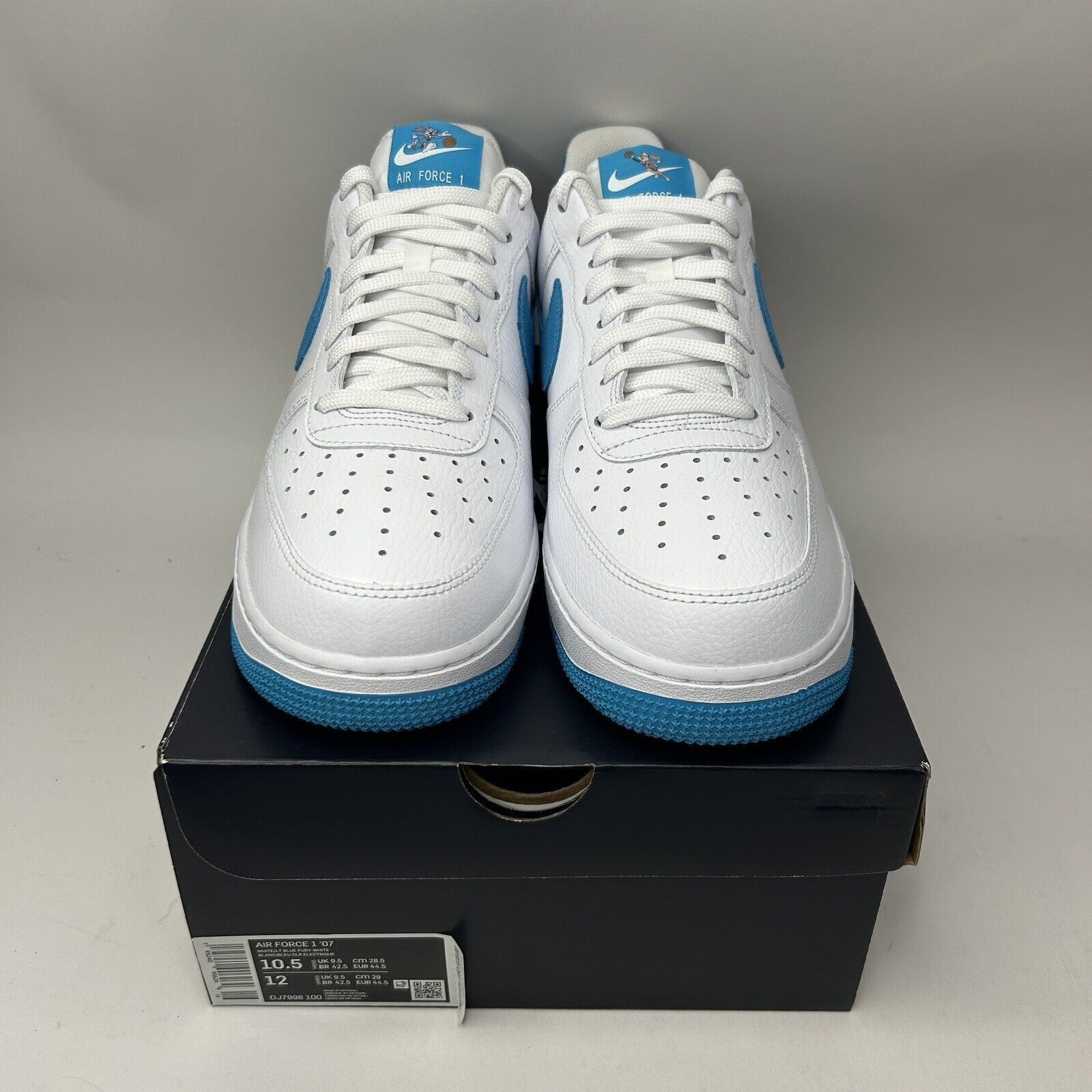 Nike Nike Air Force 1 Low '07 “Tune Squad/Space Jam” 2023 Size US 10.5 / EU 43-44 - 2 Thumbnail