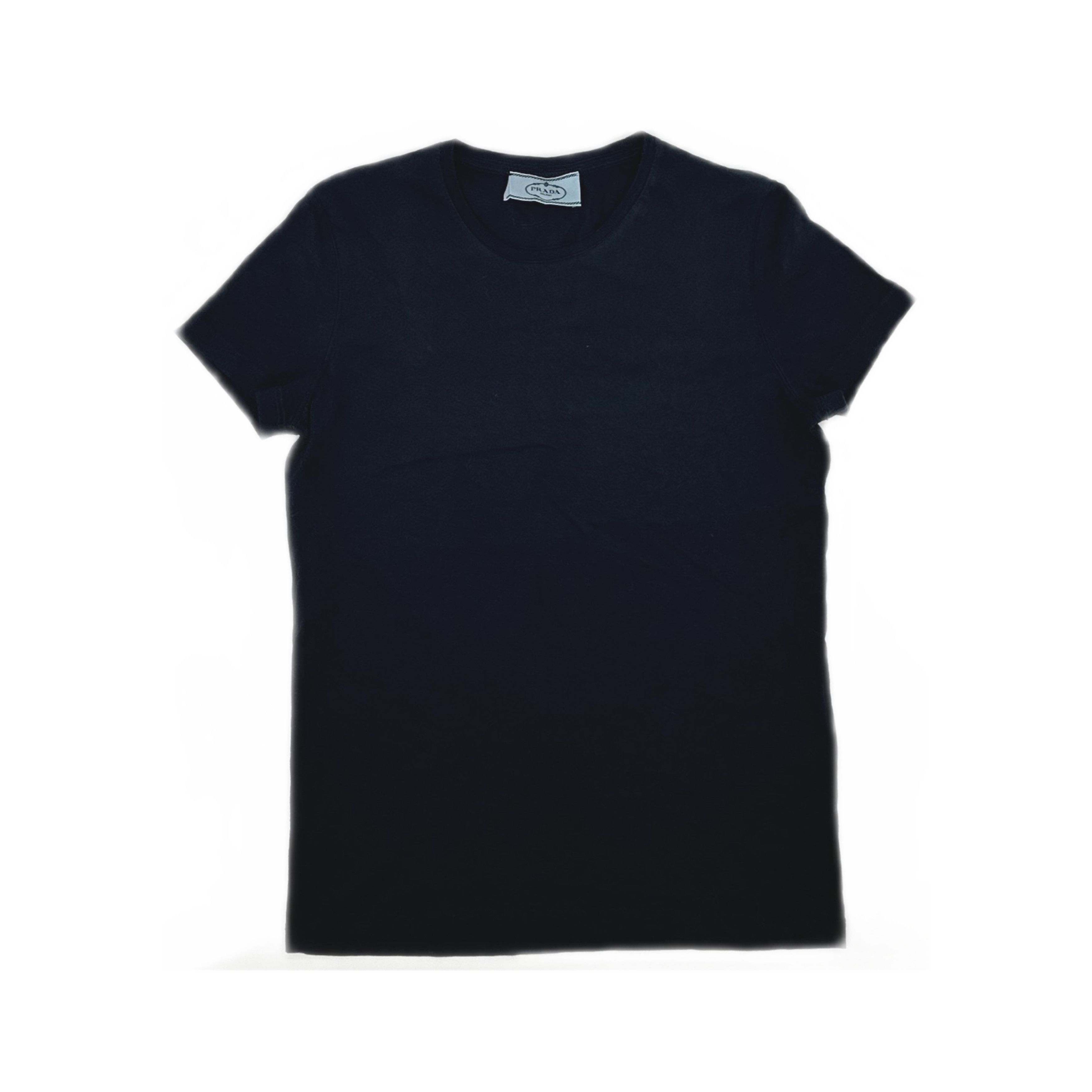 Prada Prada Black Logo Label T-Shirt Size S Size US S / EU 44-46 / 1 - 1 Thumbnail