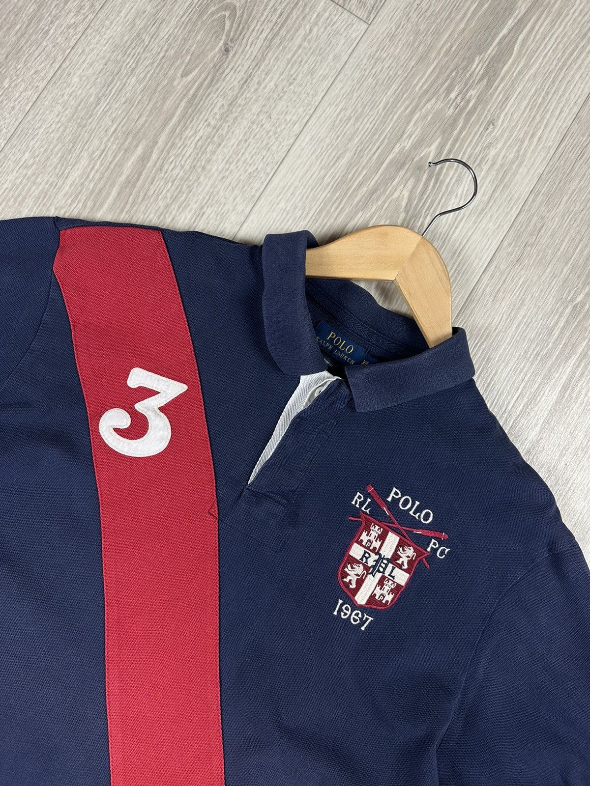 Polo Ralph Lauren × Vintage Polo Ralph Lauren T-Shirt Polos rare Size US XXL / EU 58 / 5 - 4 Thumbnail
