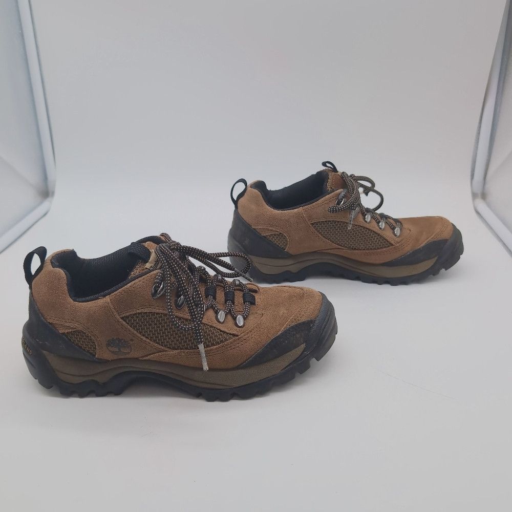 Timberland Timberland Men's ACT sz 6 Brown Low Top Hiking Shoes 85632 Size US 6 / EU 39 - 5 Thumbnail