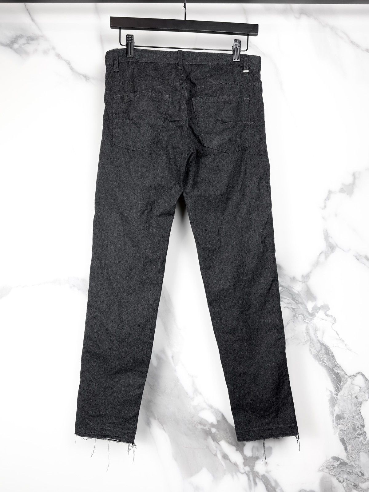 Dior Dior Homme Dark Gray Stretch Cotton Jeans KVA Size US 28 / EU 44 - 2 Thumbnail