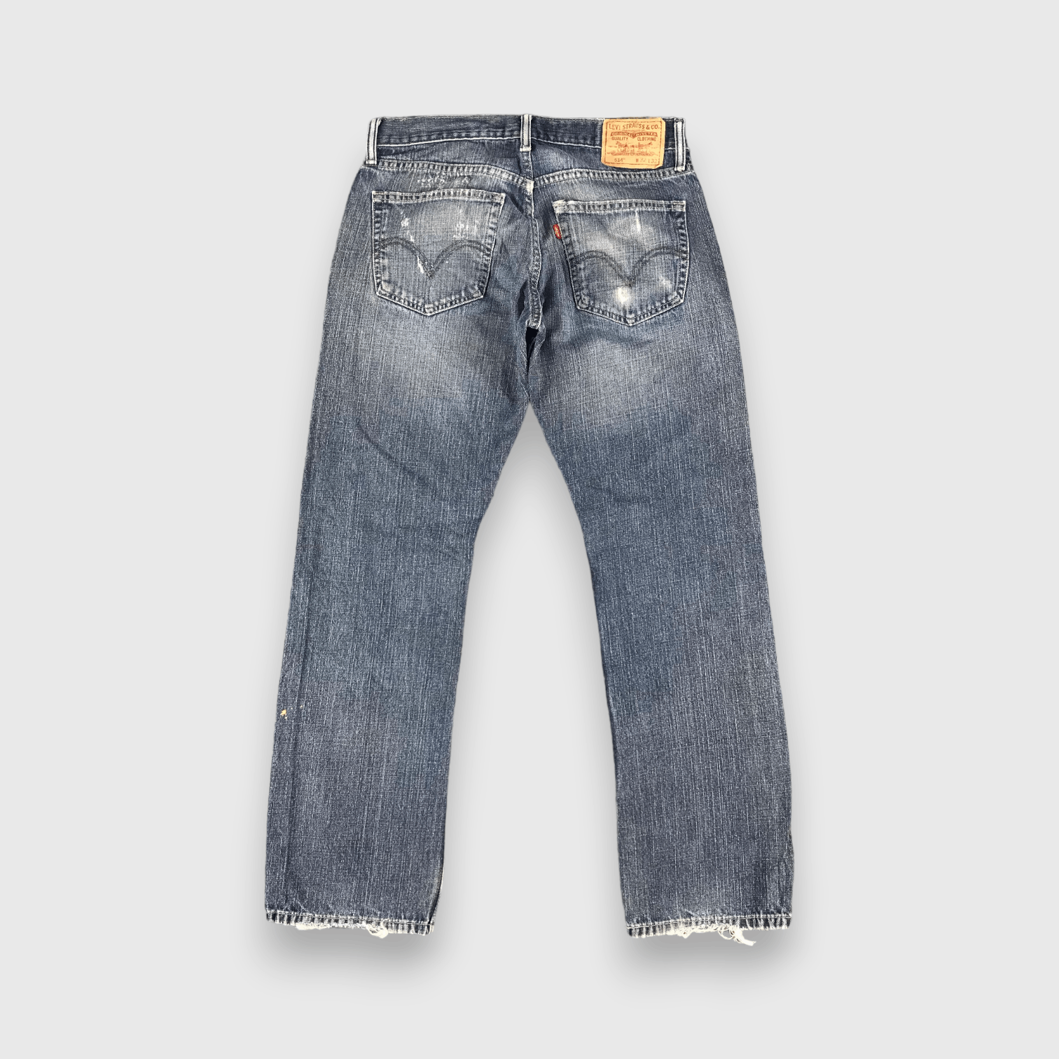 Levi's Vintage Faded Black Levis 514 Jeans-J2613 Size US 32 / EU 48 - 2 Thumbnail