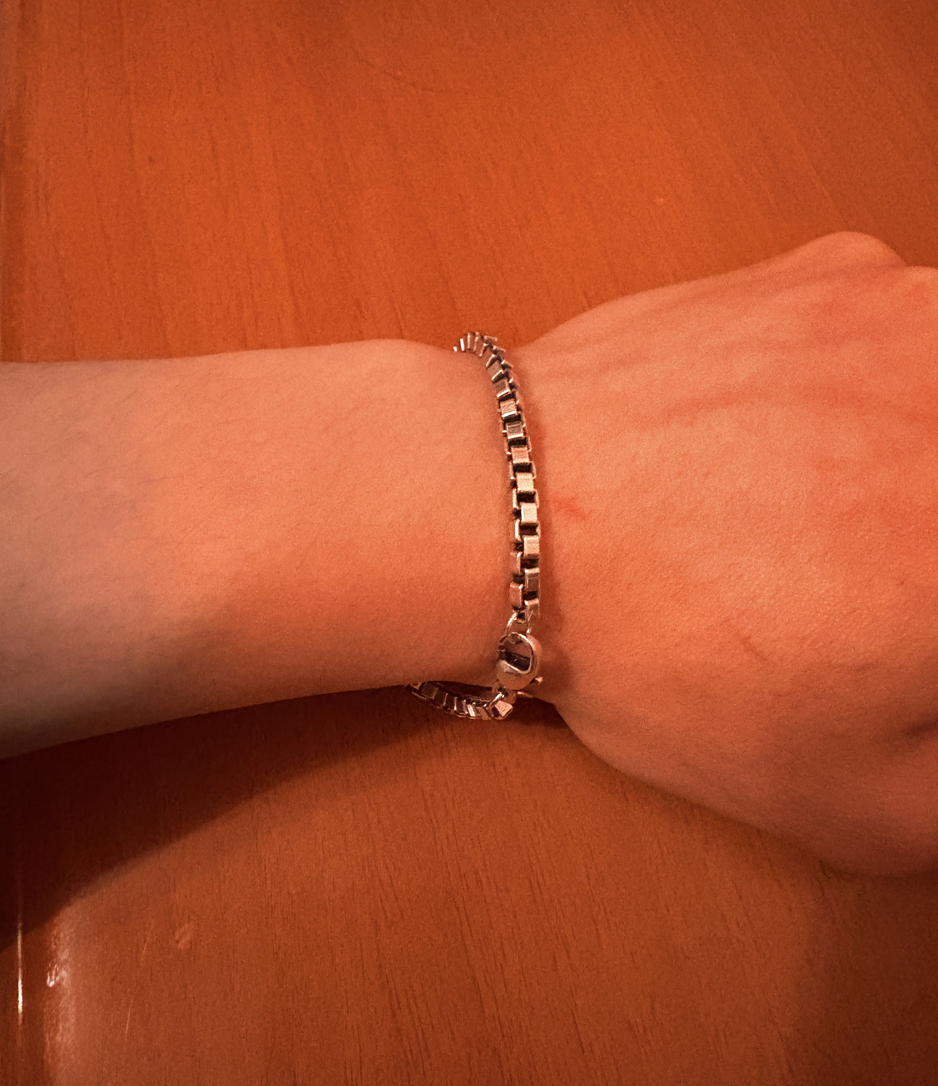 Tiffany & Co. Tiffany and Co. Silver Venetian Link Bracelet Size ONE SIZE - 5 Thumbnail