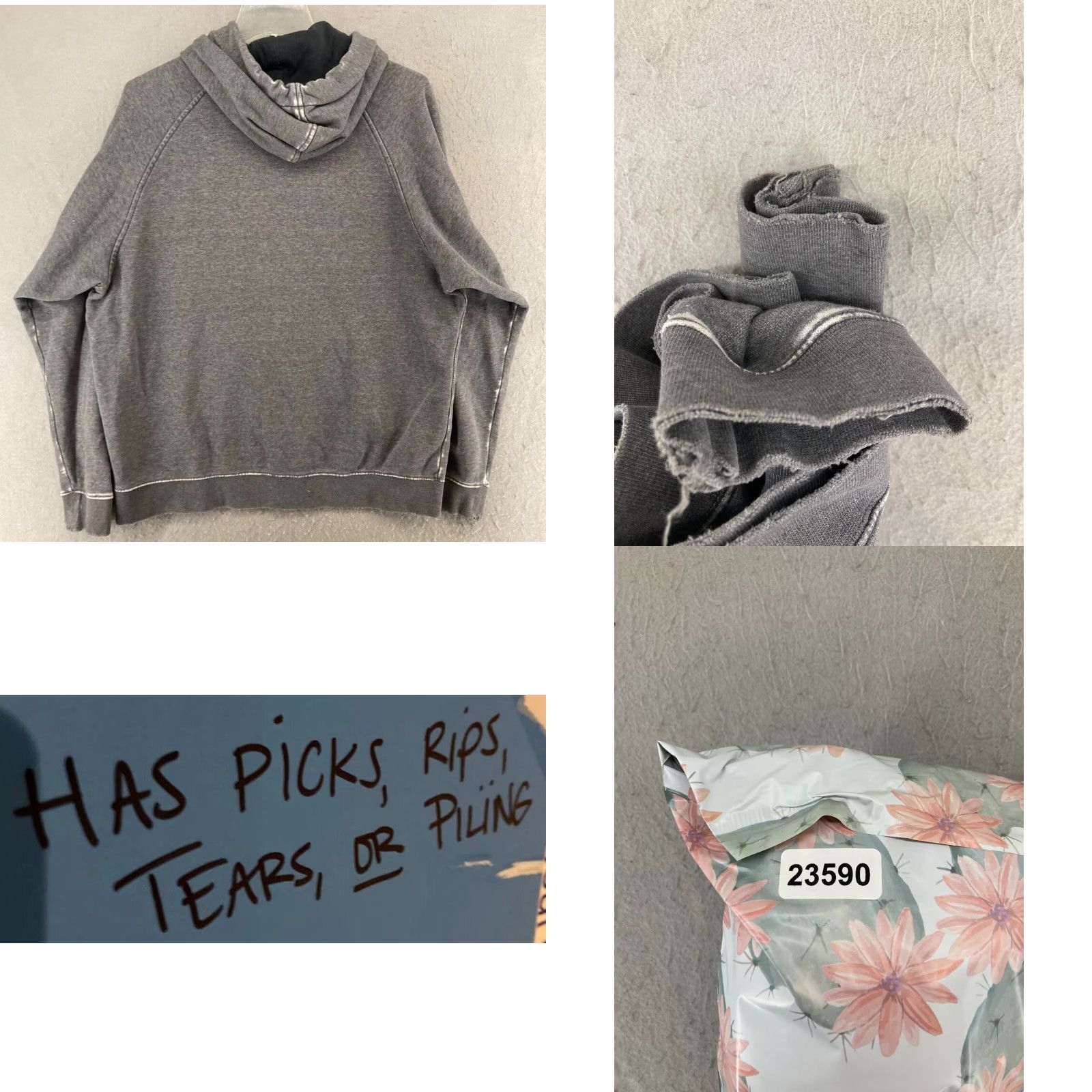 Nike Nike Hoodie Mens Medium Gray Swoosh Athletic Shirt Size US M / EU 48-50 / 2 - 9 Thumbnail