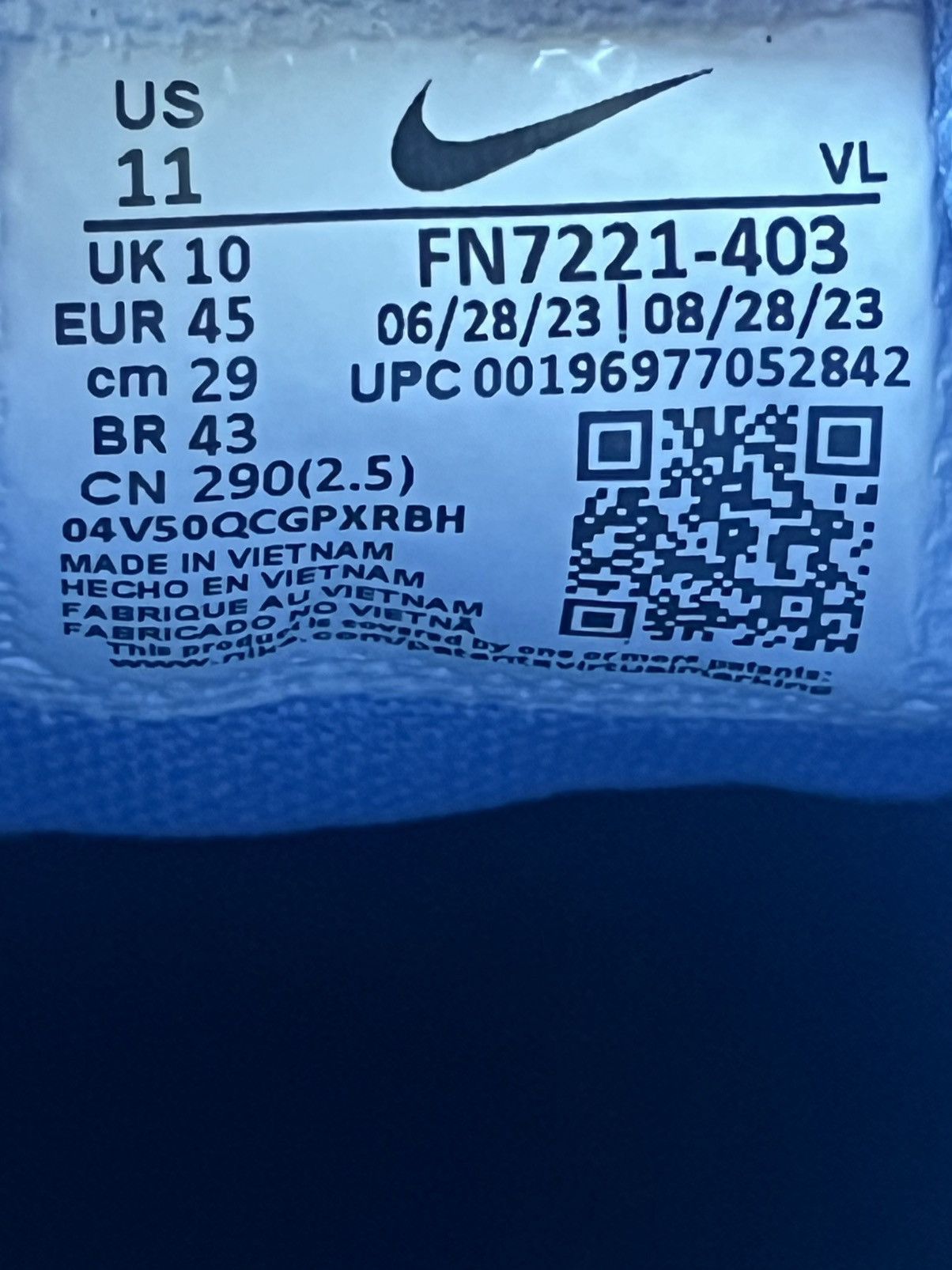 Nike Nike Alpha Huarache Elite 4 Baseball Cleats Men’s Size 11 Size US 11 / EU 44 - 7 Thumbnail