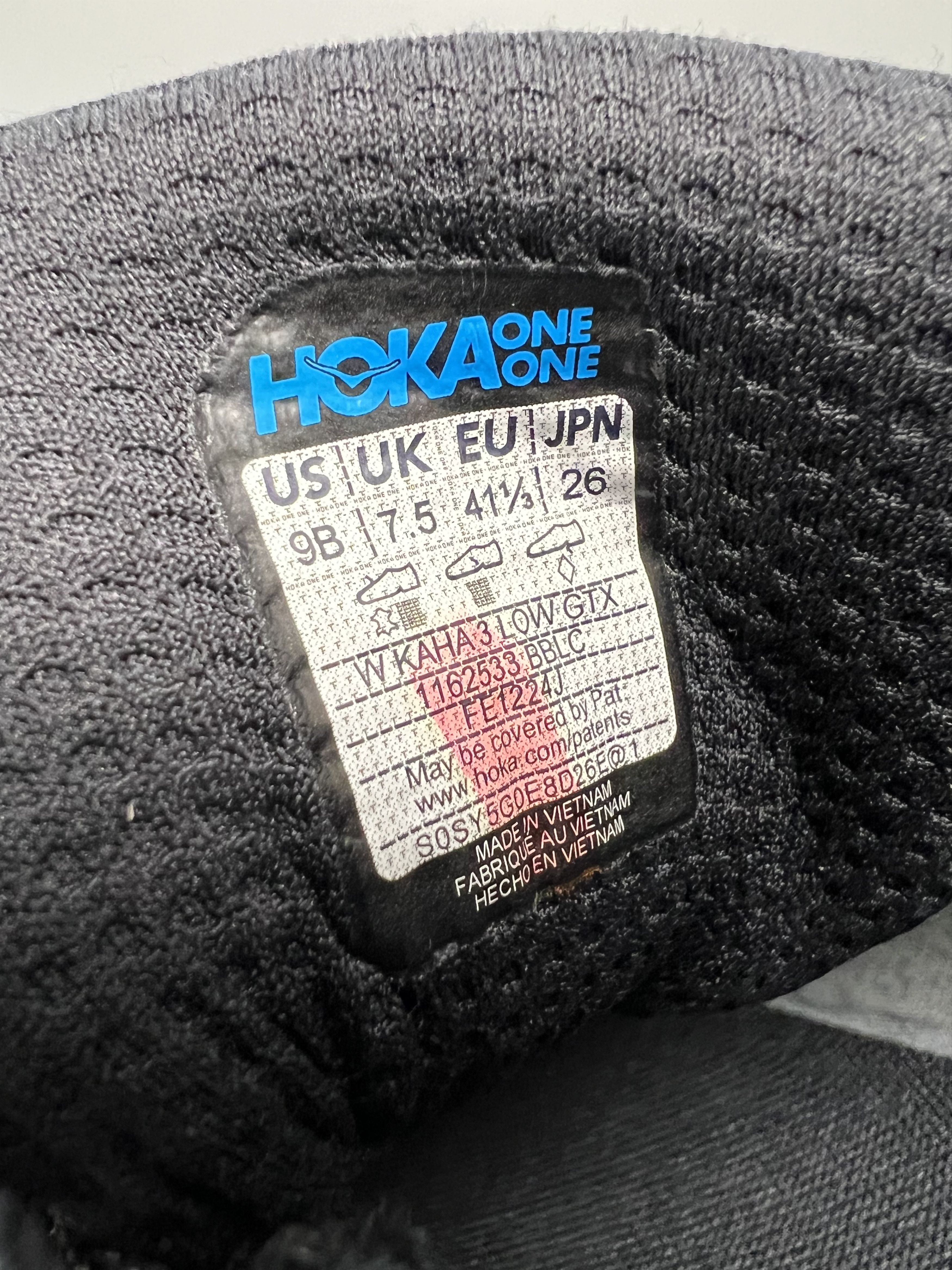 Hoka 9B Hoka Kaha 3 Low GTX Gore-Tex Hiking Shoes Size US 9 / IT 39 - 10 Thumbnail