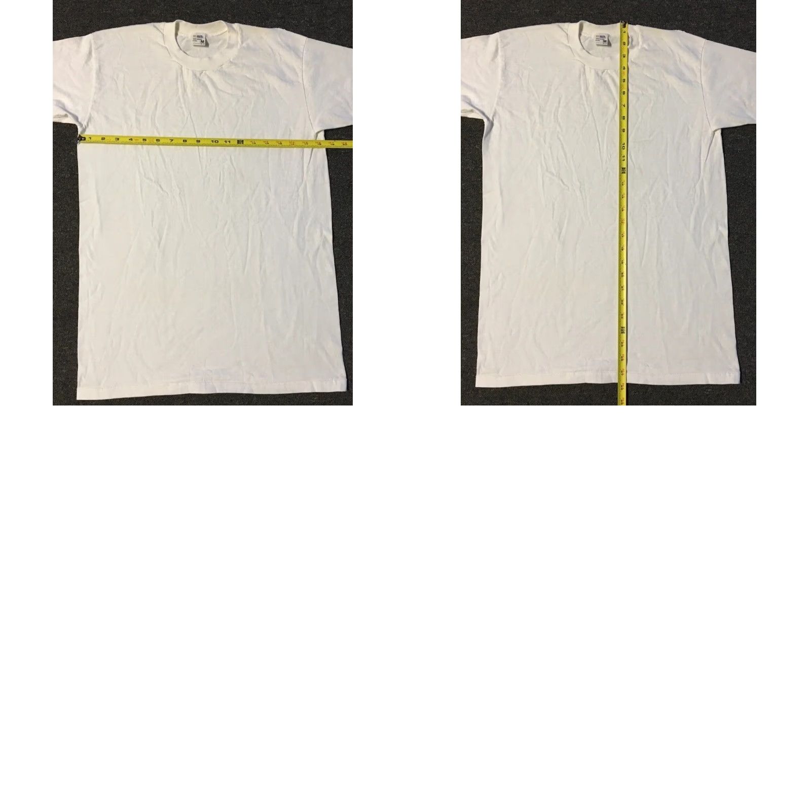 JCPenney VINTAGE JC Penney Shirt M White 80s 90s Biker Punk Grunge Skate Track & Field Mechanic Trucker Vintage 80s 90s USA USA Mens T-Shirt Single Stitch — Size US M / EU 48-50 / 2 - 9 Thumbnail