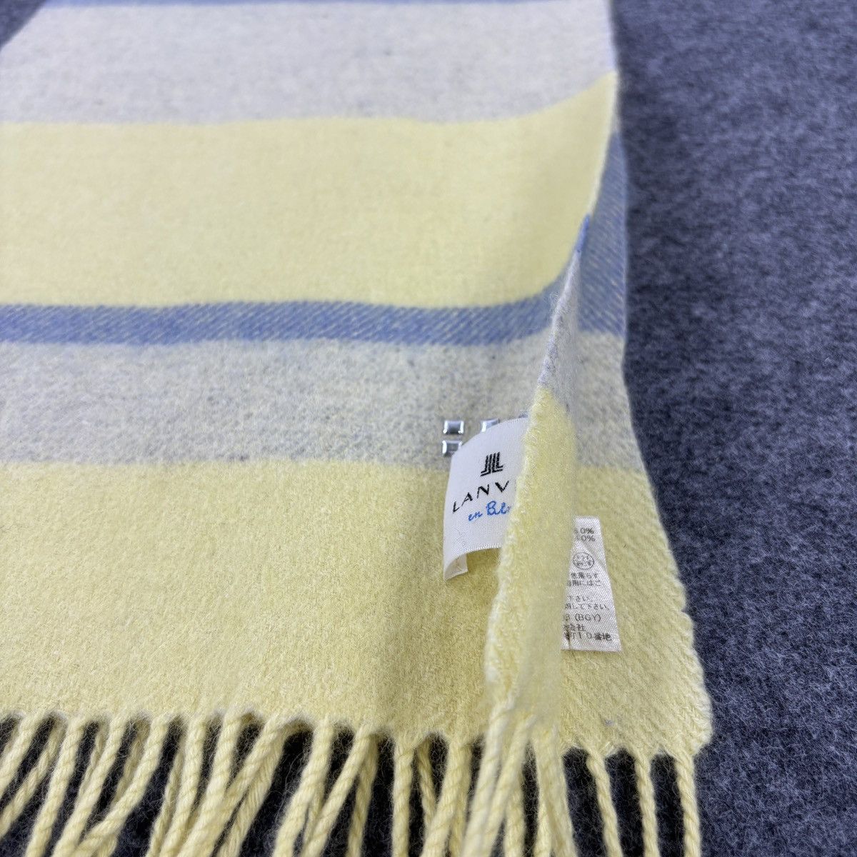 Lanvin Lanvin Scarf # D772 # Muffler # Neckwear Size ONE SIZE - 5 Thumbnail