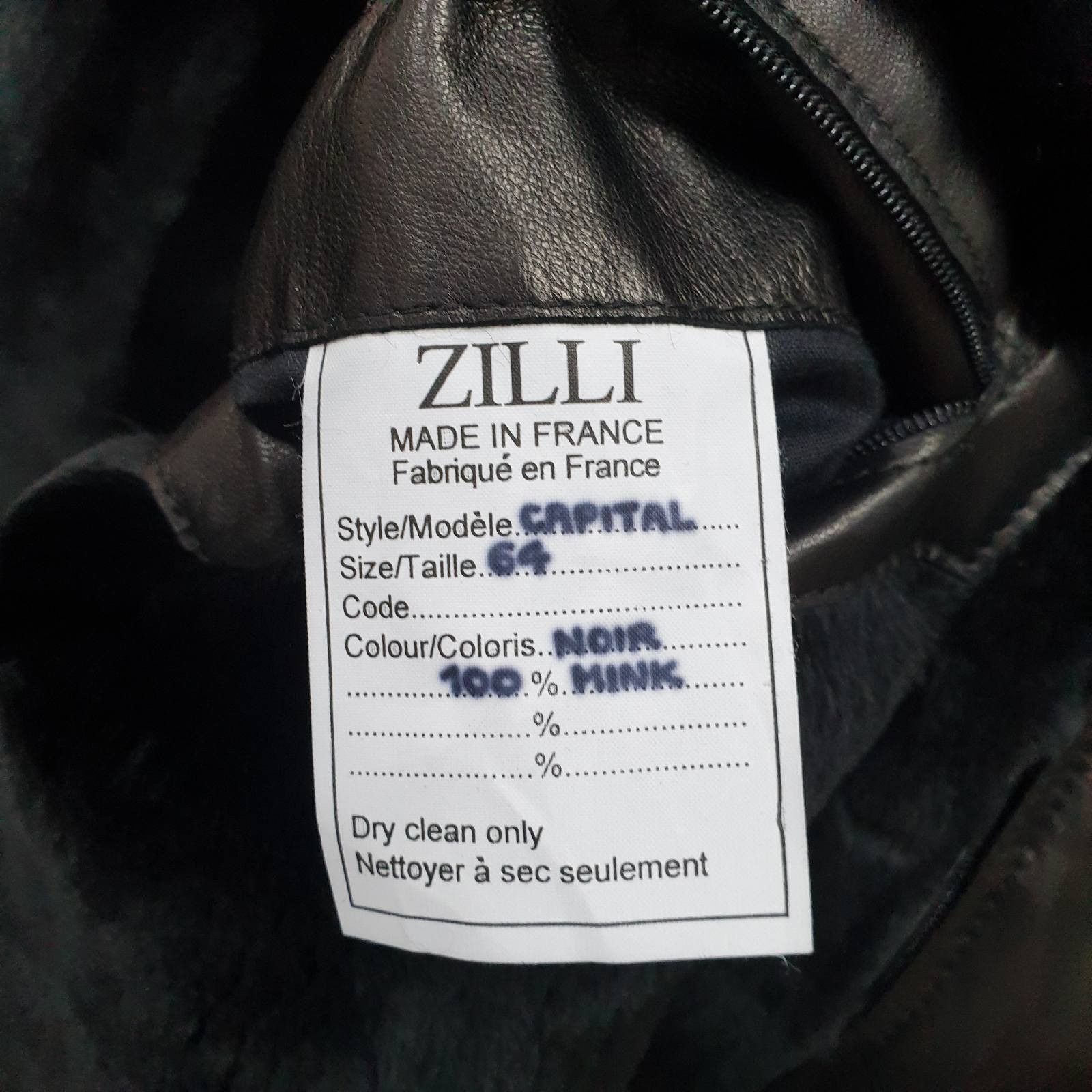Zilli Zilli leather coat sz. 64 (3XL) Size US XXL / EU 58 / 5 - 9 Thumbnail