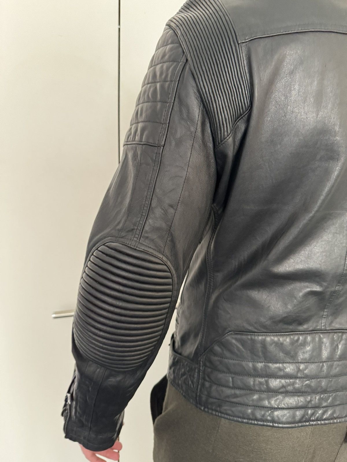 Ralph Lauren Black Label Black Label Ralph Lauren Leather Moto Jacket Size US L / EU 52-54 / 3 - 6 Thumbnail